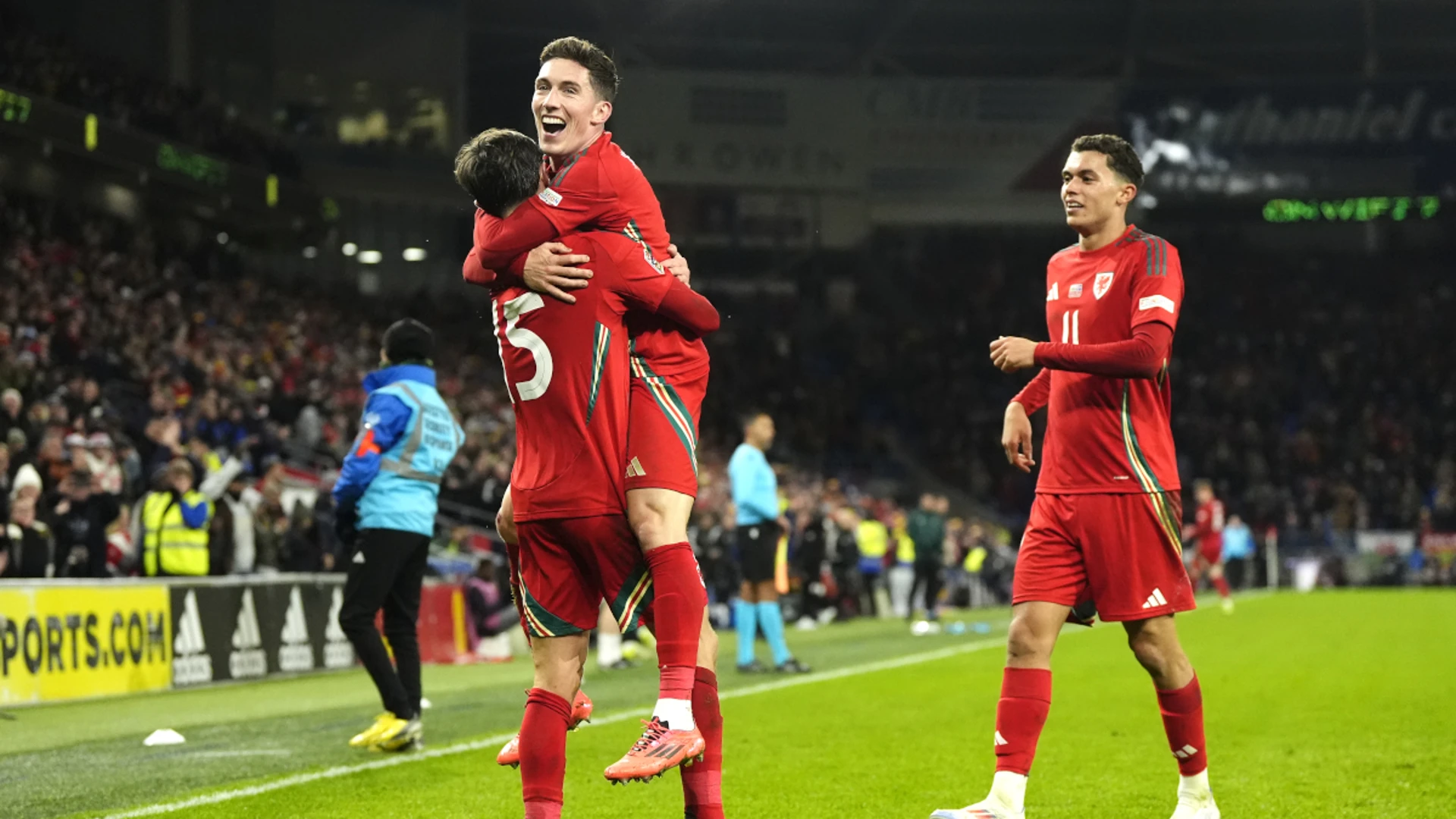 Wales thrash Iceland to reach Nations League top tier