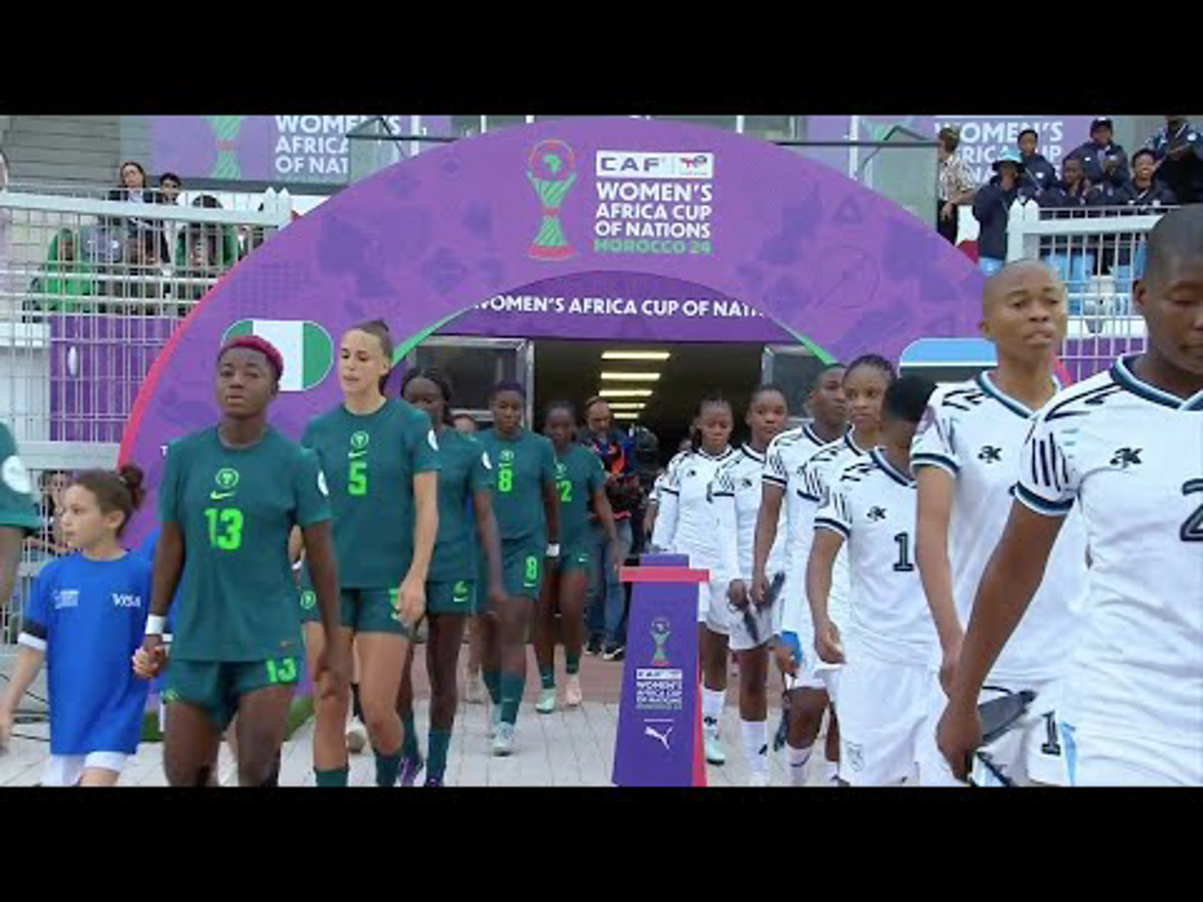 Botswana v Nigeria | Match Highlights | Women's Africa Cup of Nations