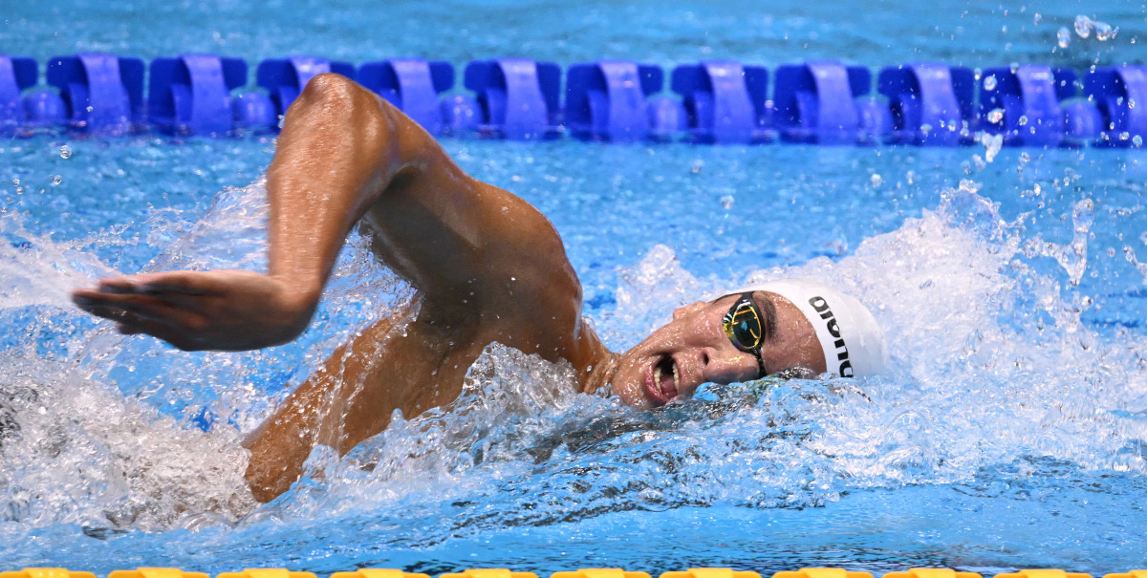 Hafnaoui claims men's 1 500m freestyle world title