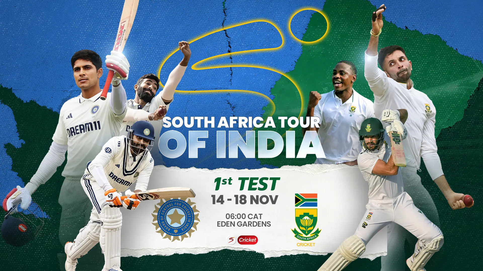 India v South Africa on your World of Champions