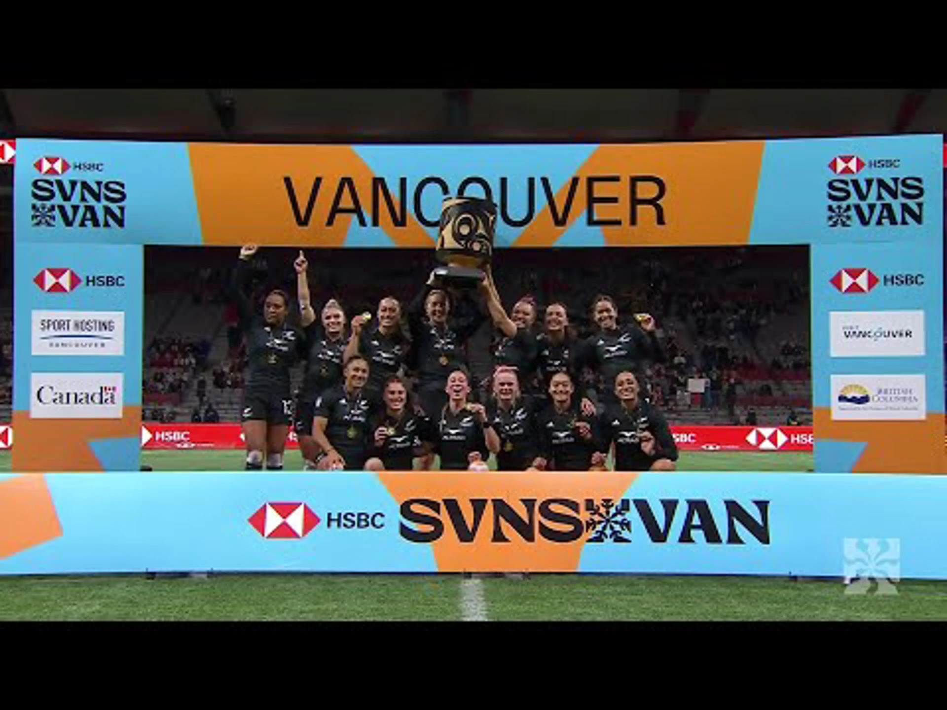 Fiji v New Zealand | Cup Final | Highlights | World Rugby HSBC Women's Sevens Series Vancouver