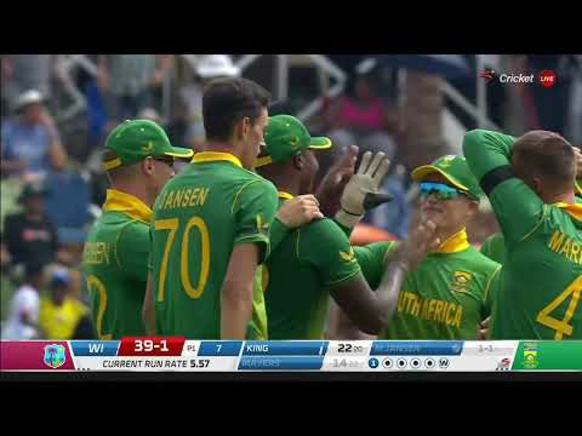 Short Highlights | South Africa v West Indies | 3rd ODI