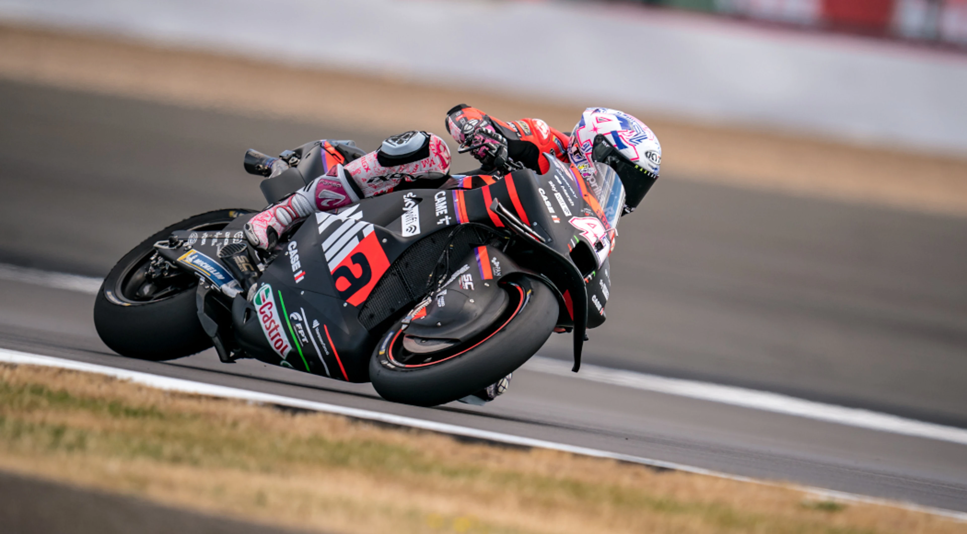 Espargaro tops free practice for British MotoGP