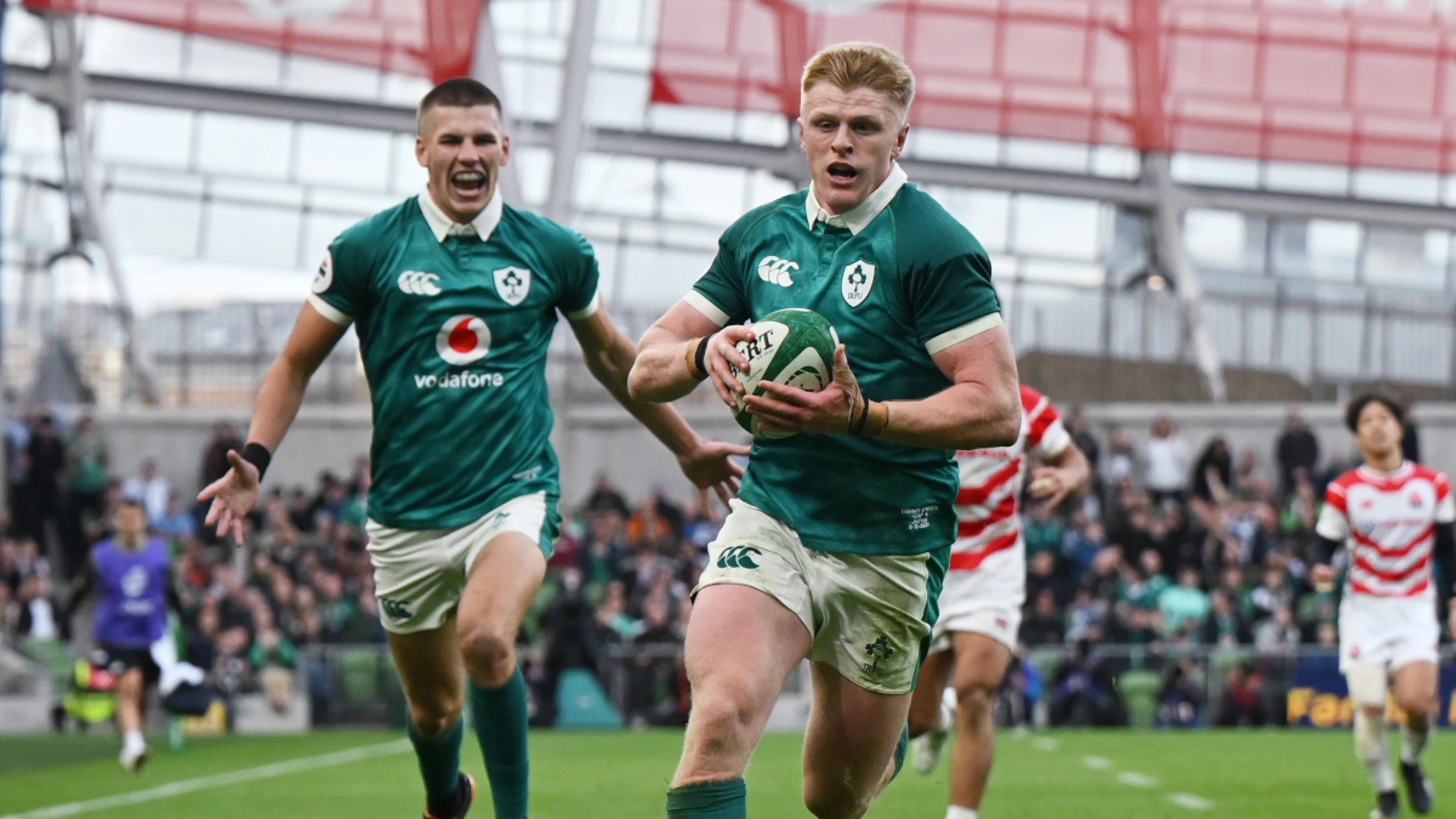 Ireland scramble to scrappy win over Japan