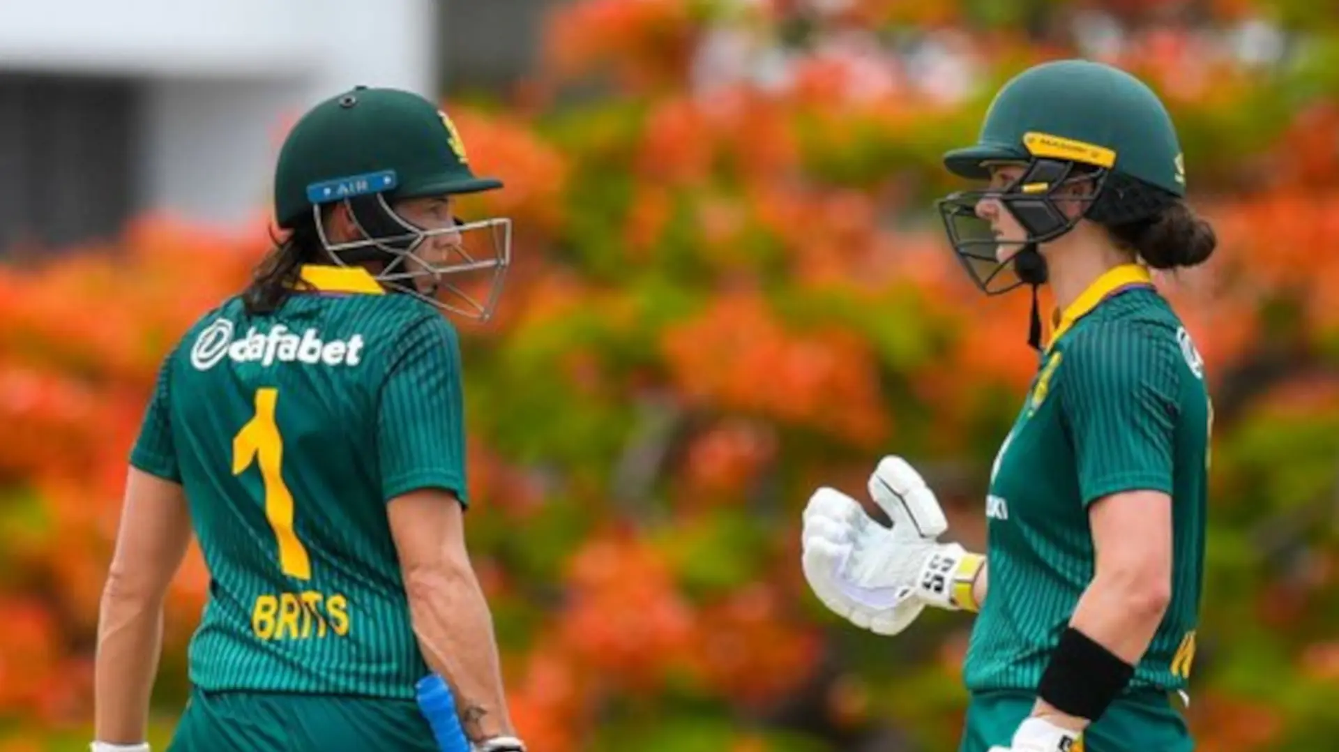 Brits and Wolvaardt lay platform as Proteas women reach solid score against Windies