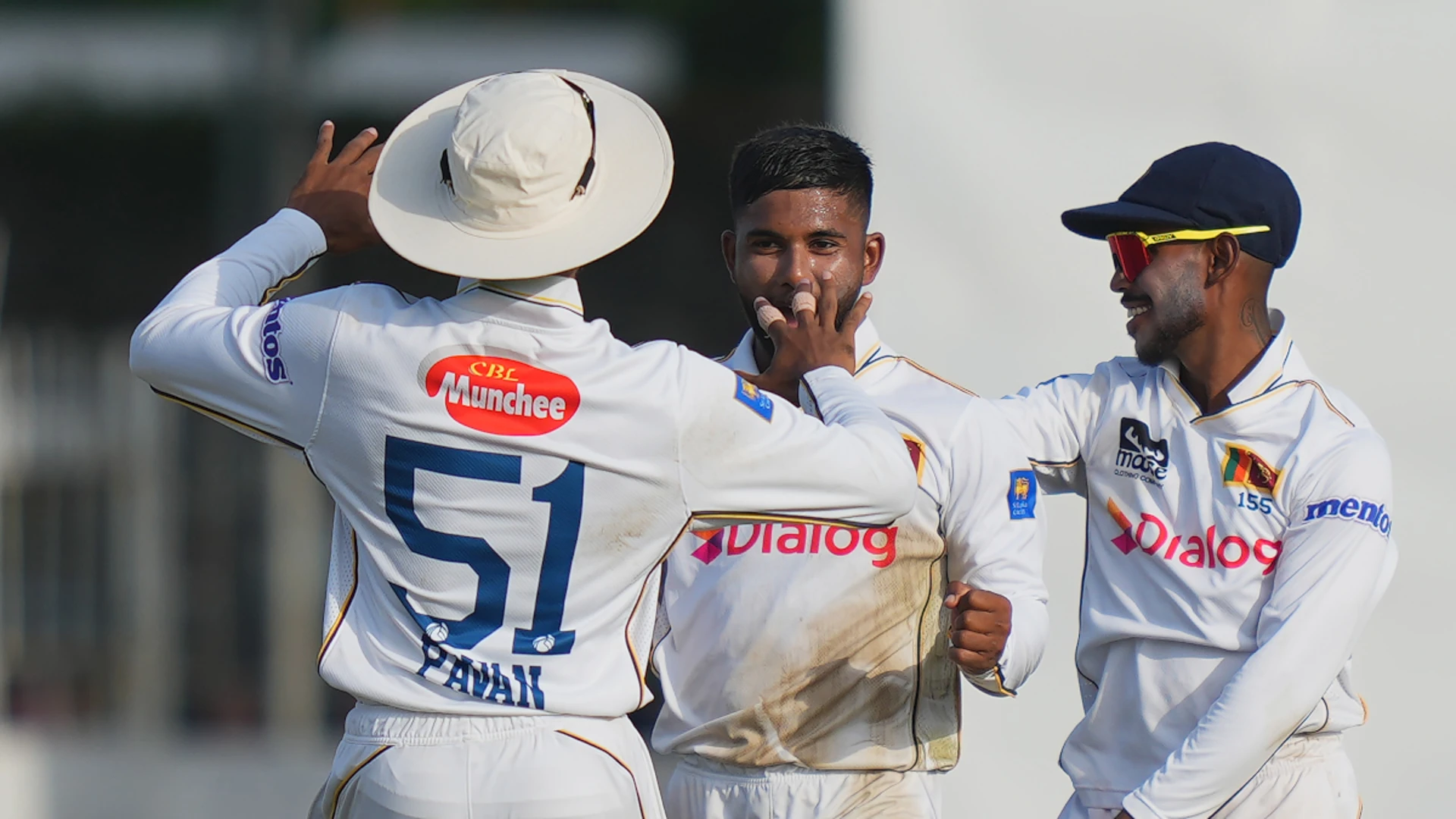Day 2: Dinusha shines on debut as Sri Lanka bowl out Bangladesh for 247