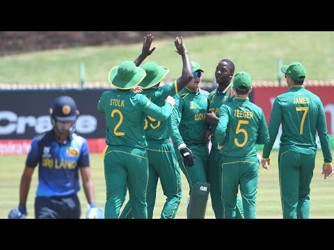 South Africa V Sri Lanka | Match Highlights | ICC U19 World Cup ...