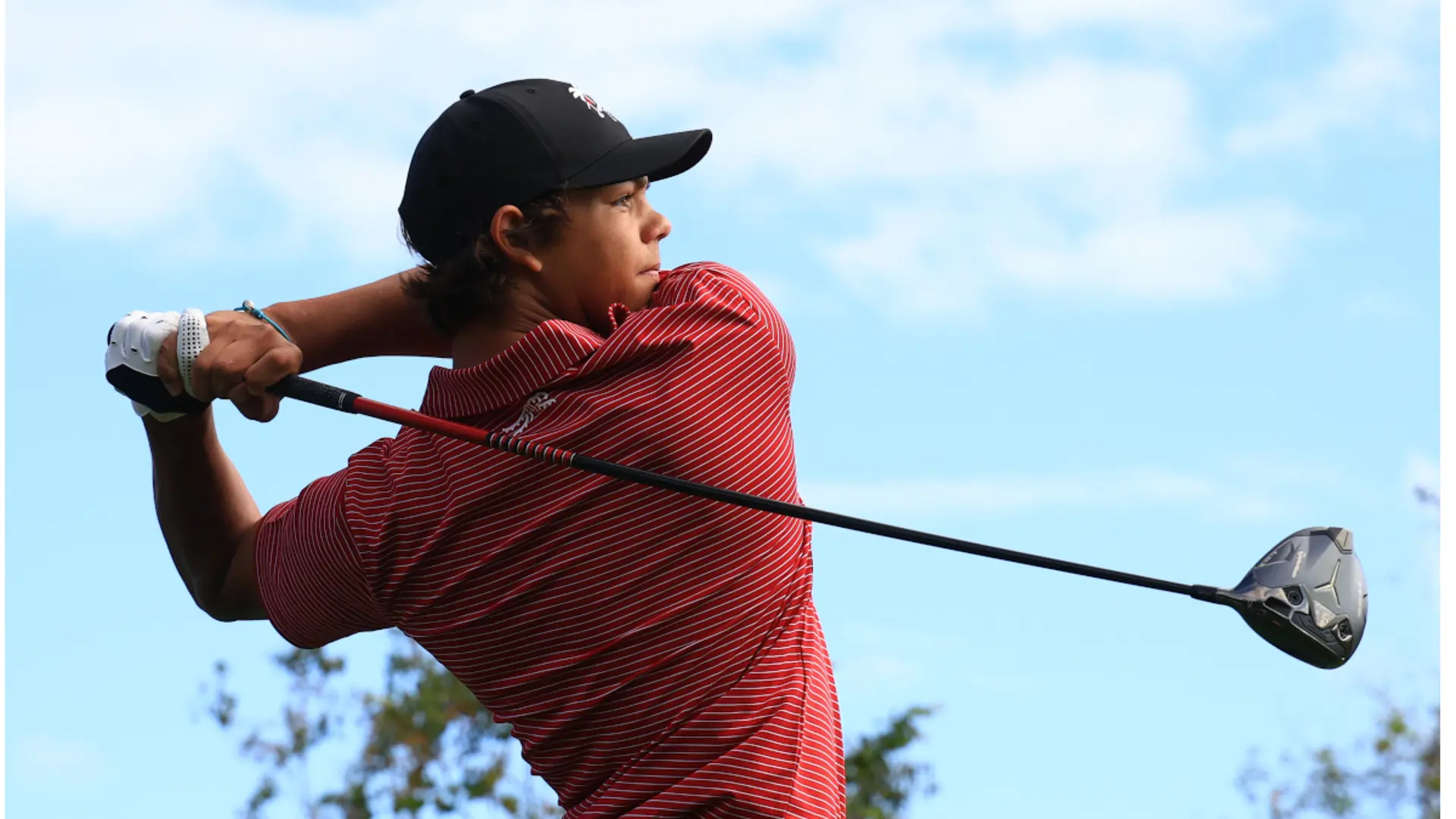 Charlie Woods wins his first American Junior Golf Association title