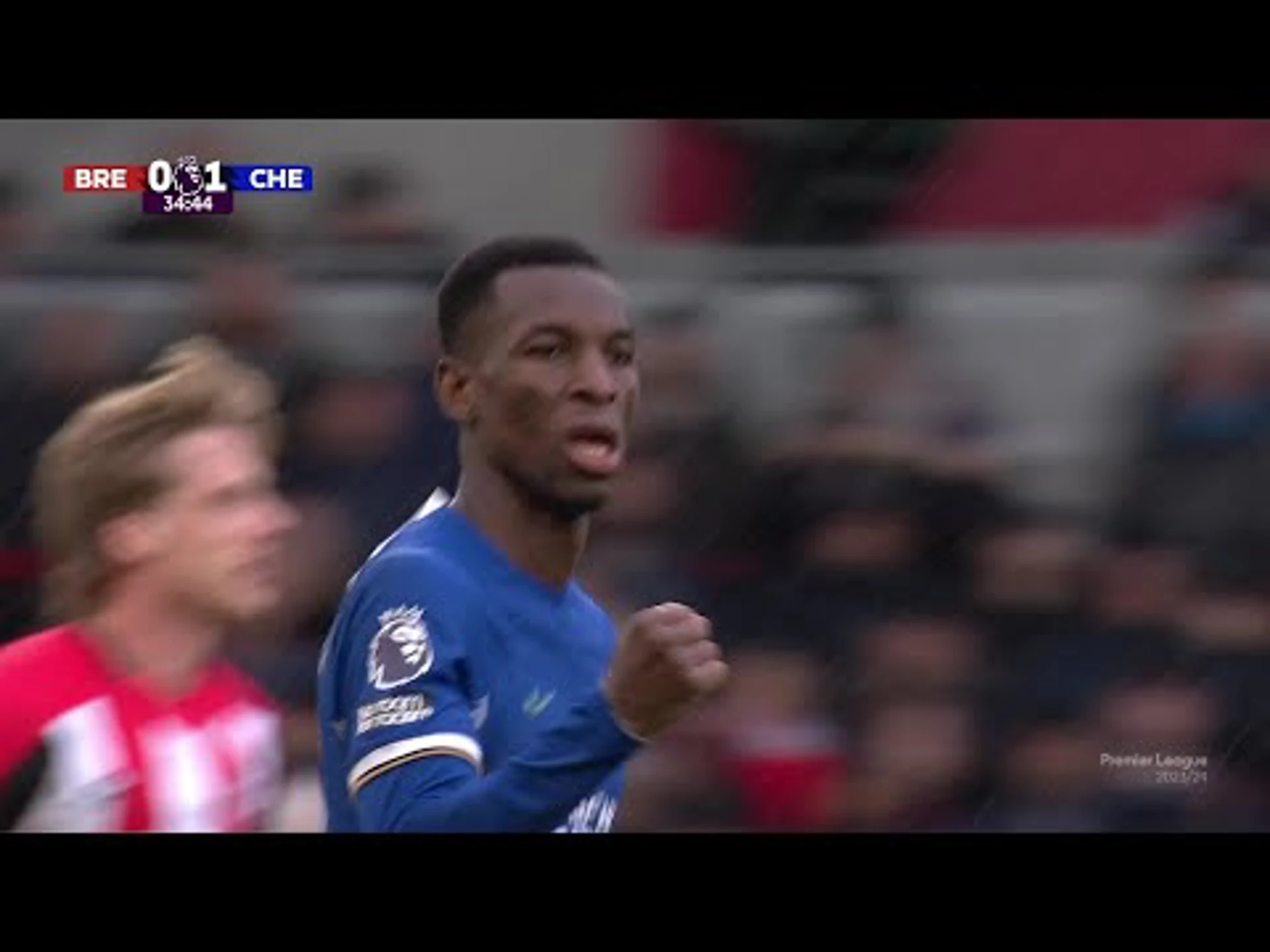 Nicolas Jackson | 35ᵗʰ Minute Goal v Brentford