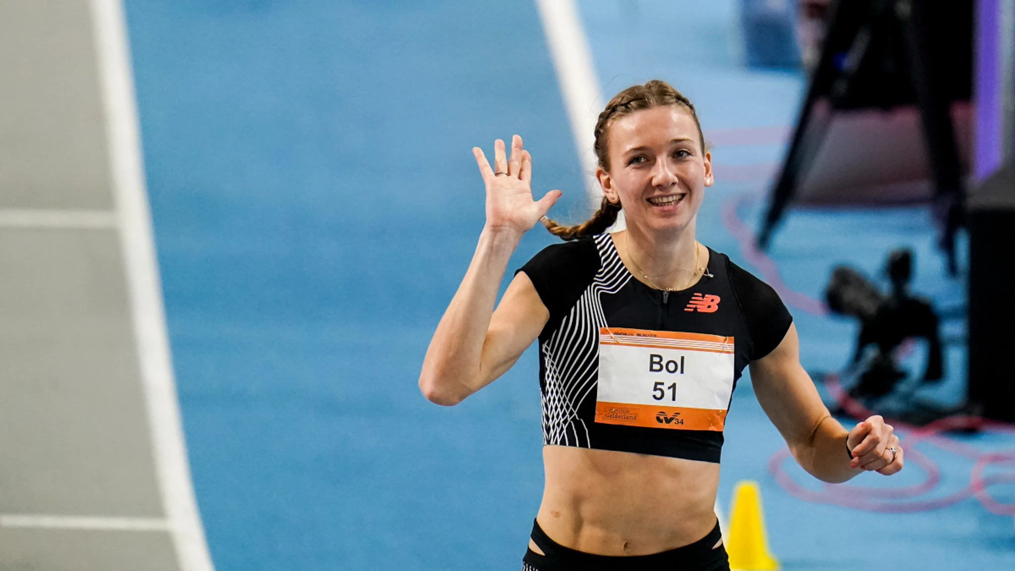 Dutch runner Femke Bol breaks own 400m indoor world record