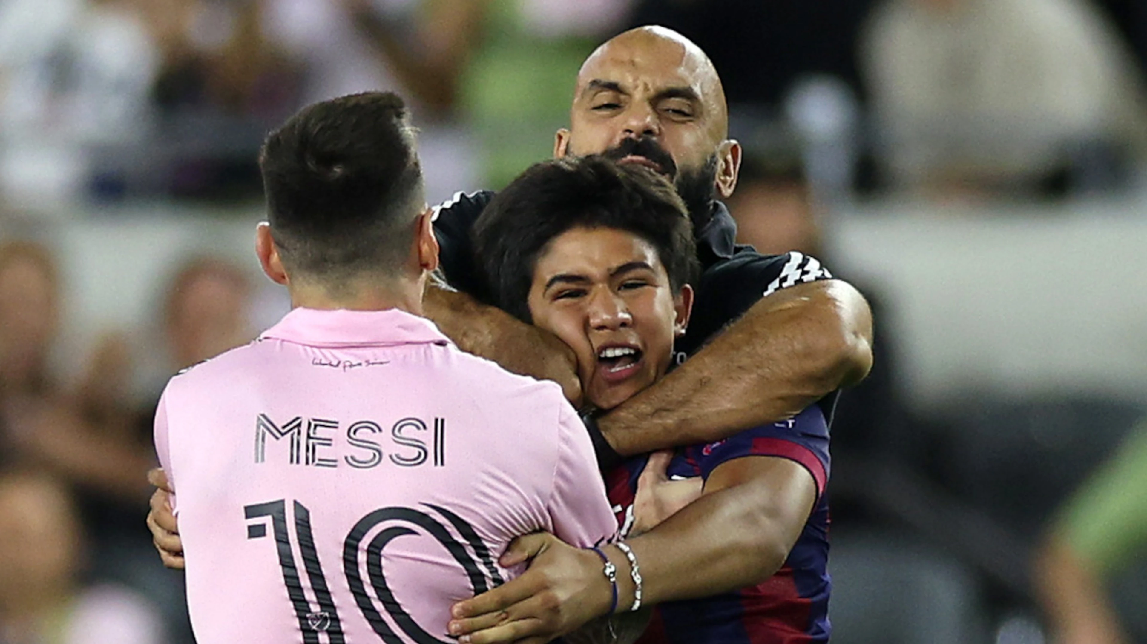 Messi's bodyguard says he is banned from touchline at Inter Miami games