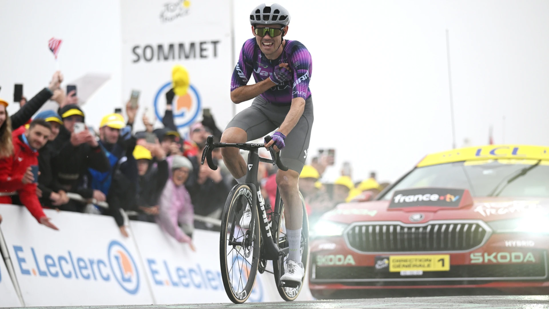 MOUNTAIN MAN: O'Connor climbs to Alpine stage 18, Pogacar extends lead