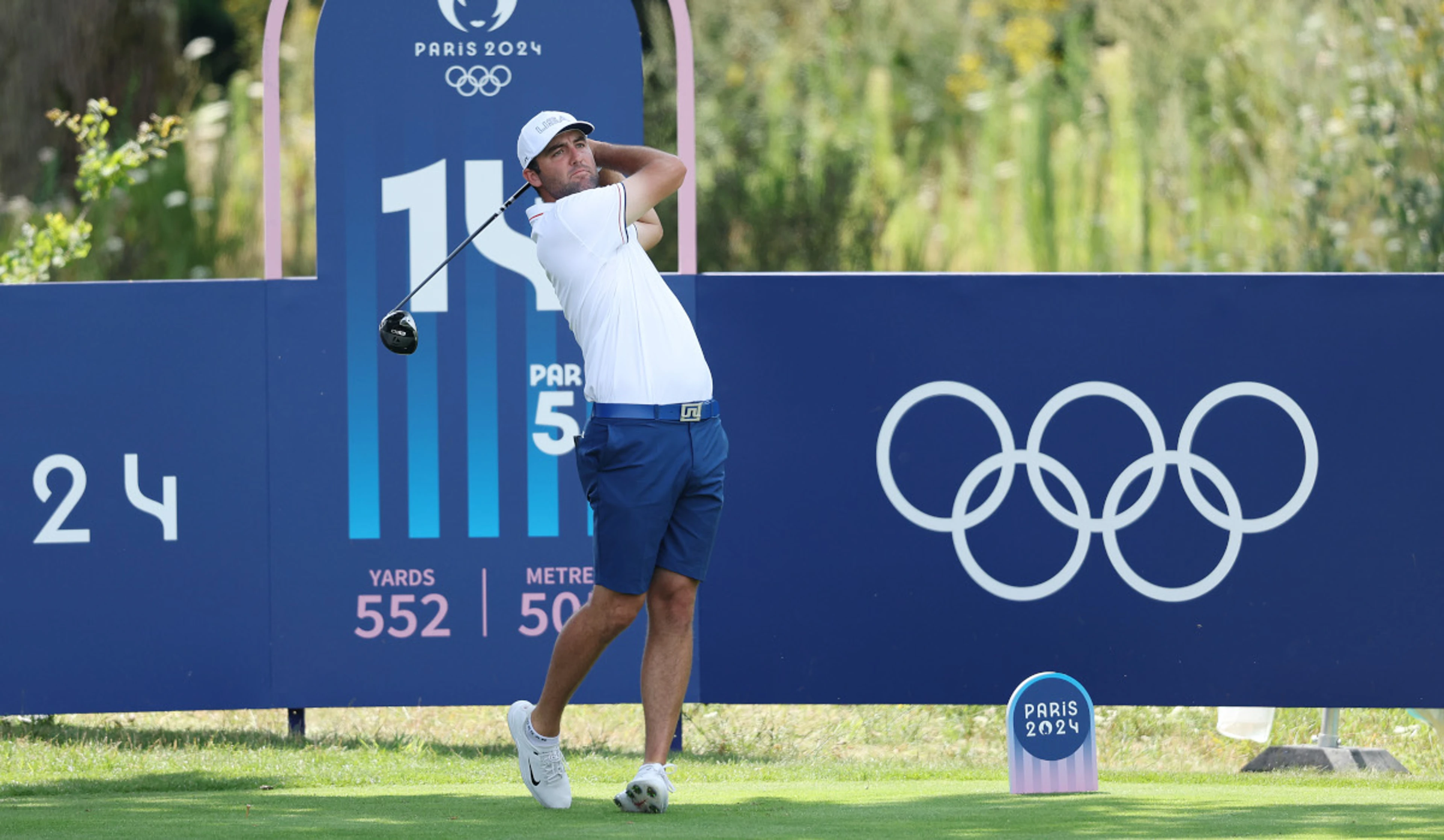 Biles, USA gymnasts inspiring Scheffler at Olympics