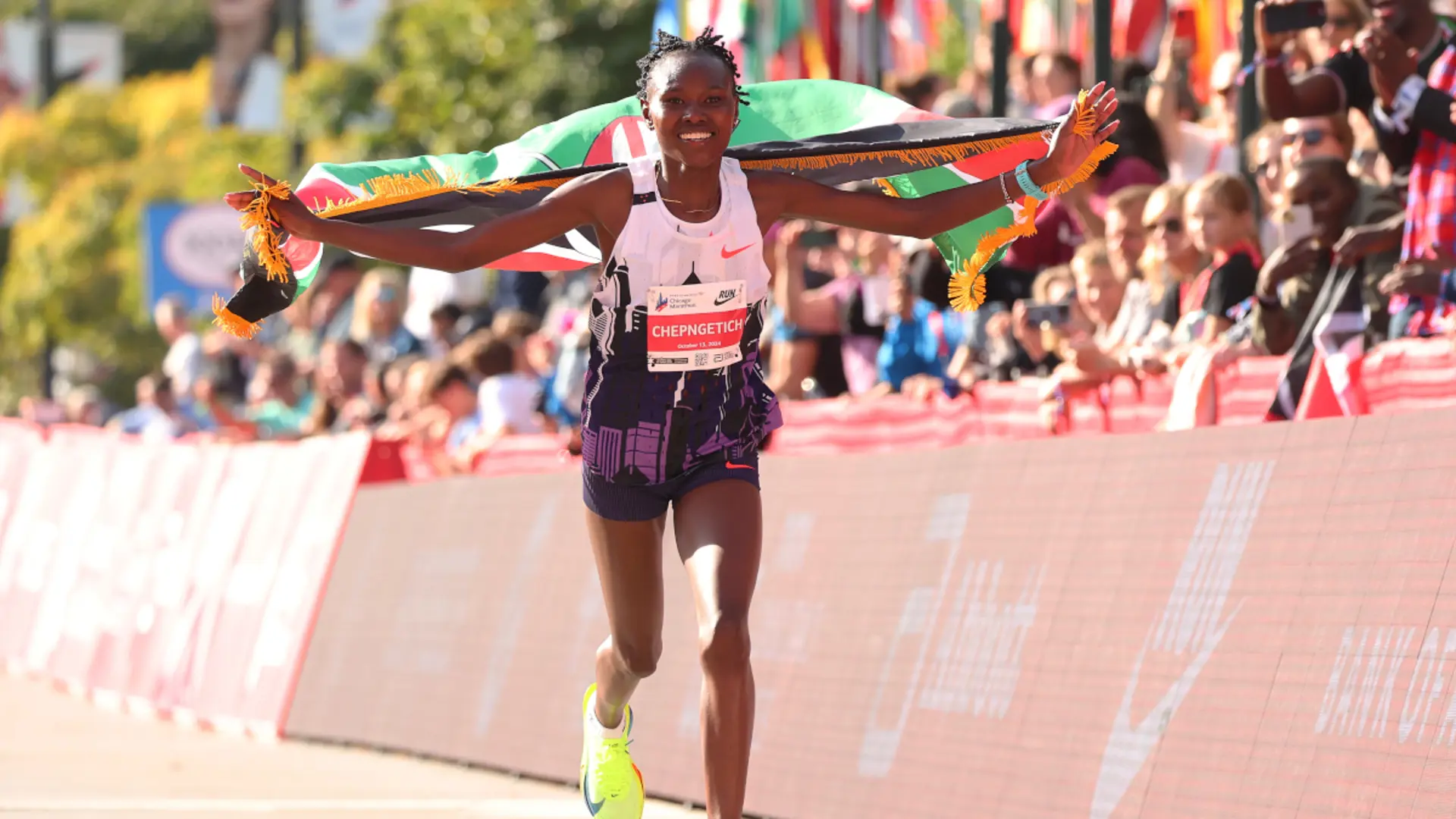 Women's marathon world record-holder Chepngetich banned for three years by AIU