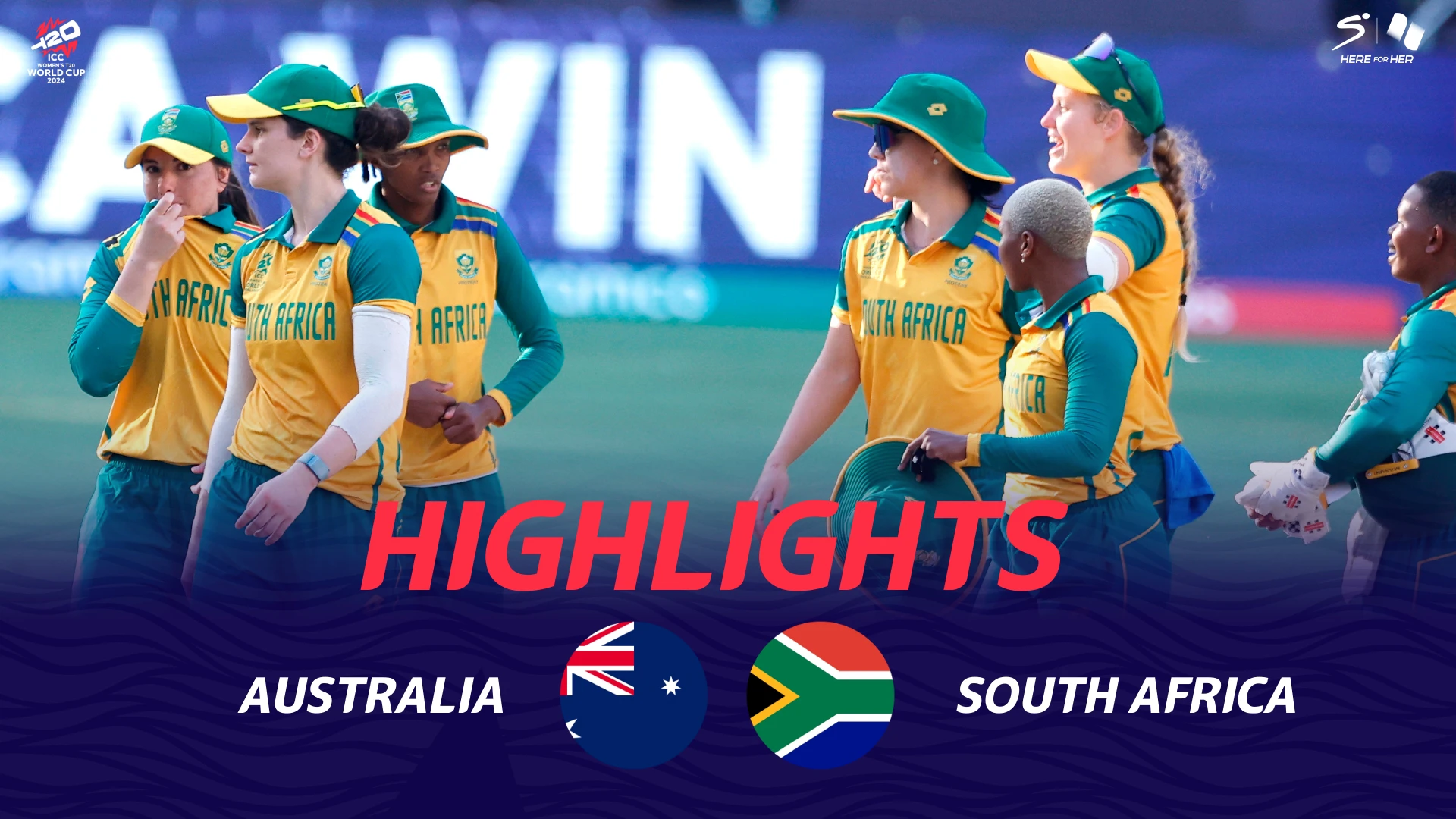 Australia v South Africa | SF1 | Match Highlights | ICC Women's T20 World Cup