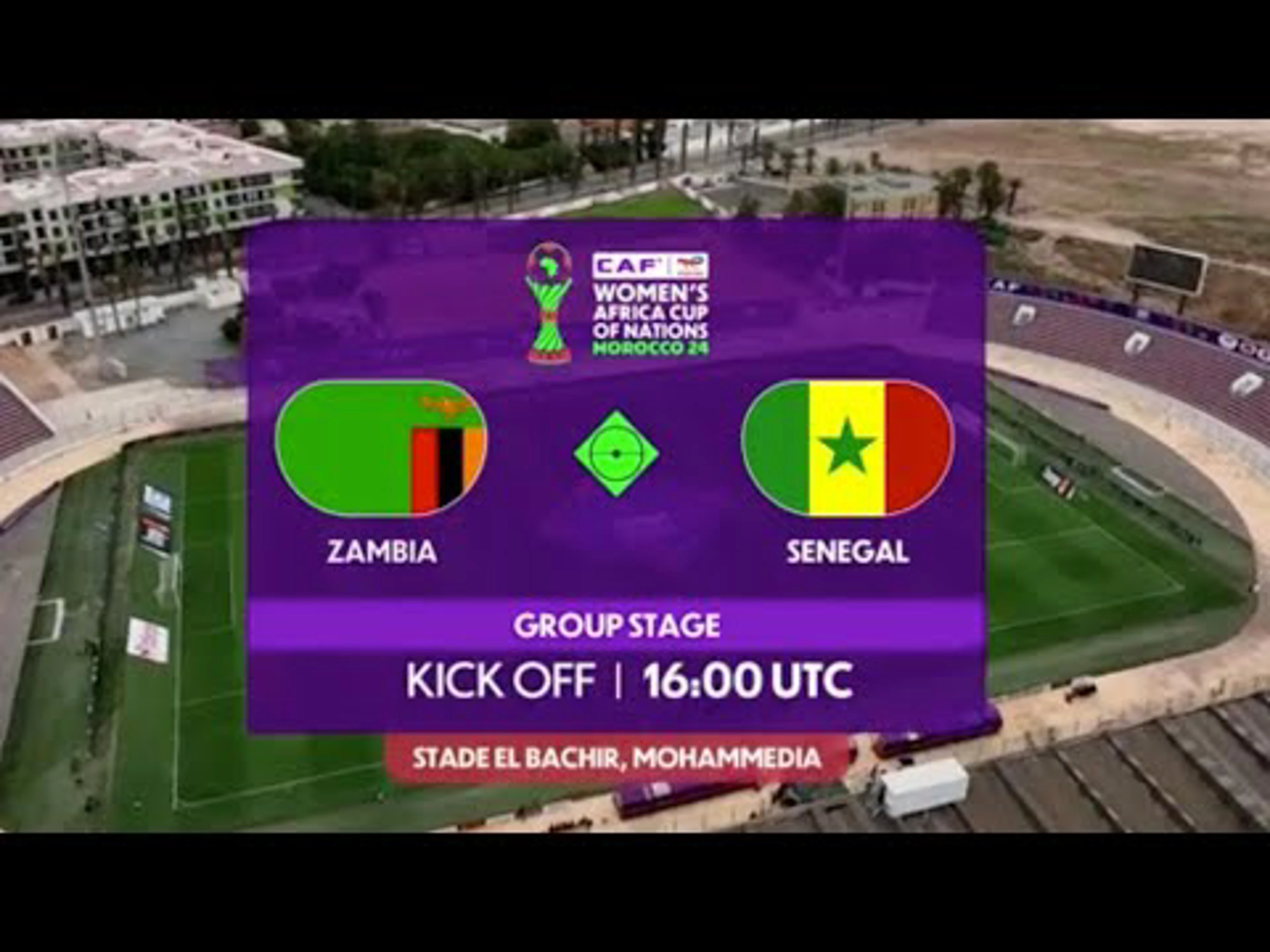 Zambia v Senegal | Match Highlights | Women's Africa Cup of Nations