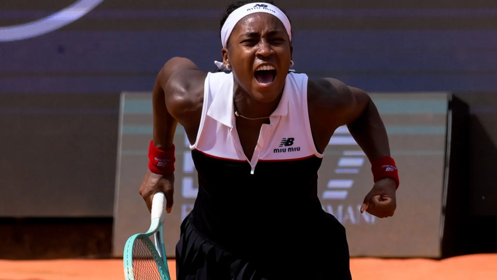 Gauff sees off Andreeva to reach Italian Open semis