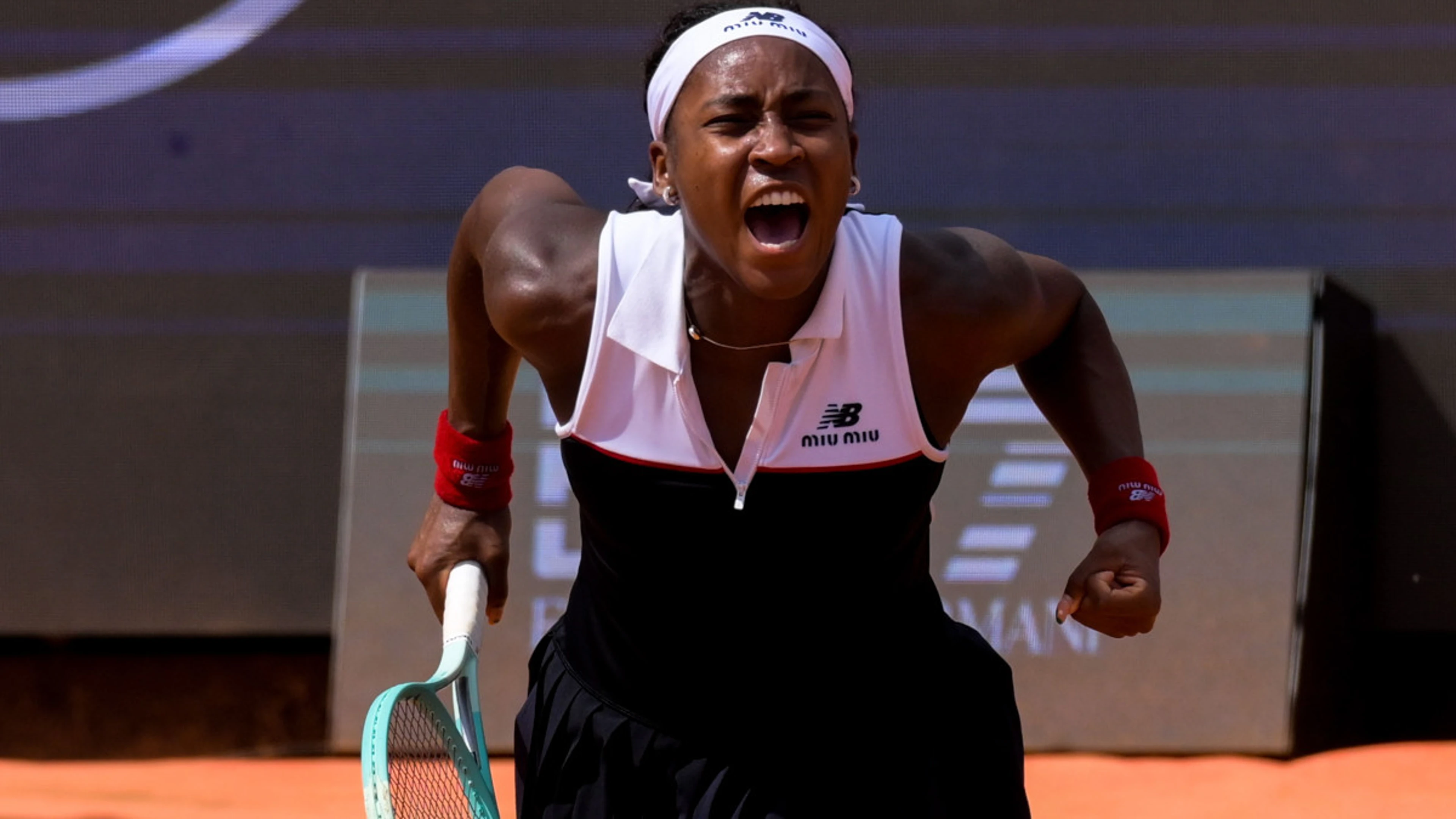 Gauff sees off Andreeva, Sabalenka stunned