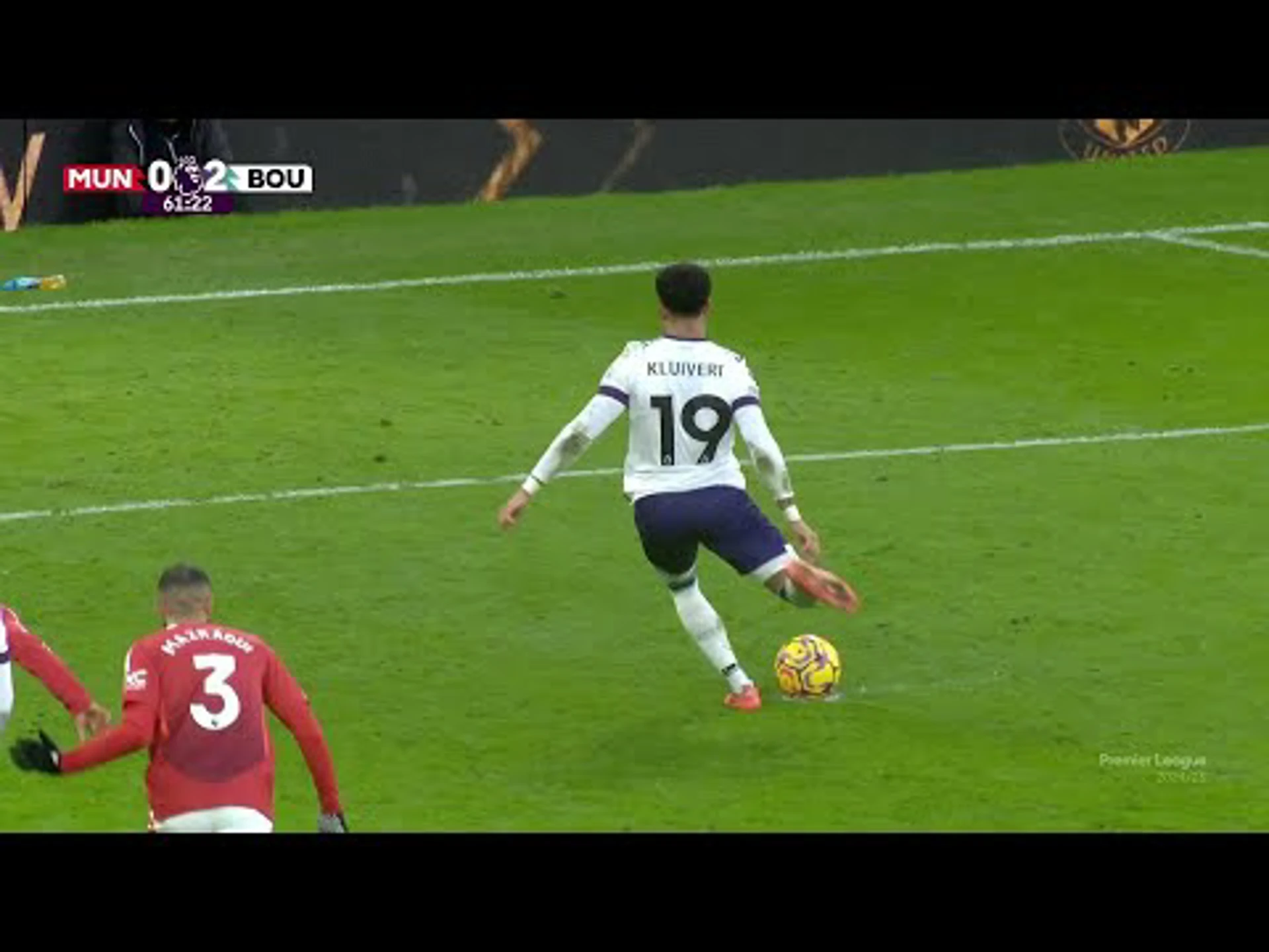 Justin Kluivert | 61ˢᵗ Minute Penalty Goal v Manchester United