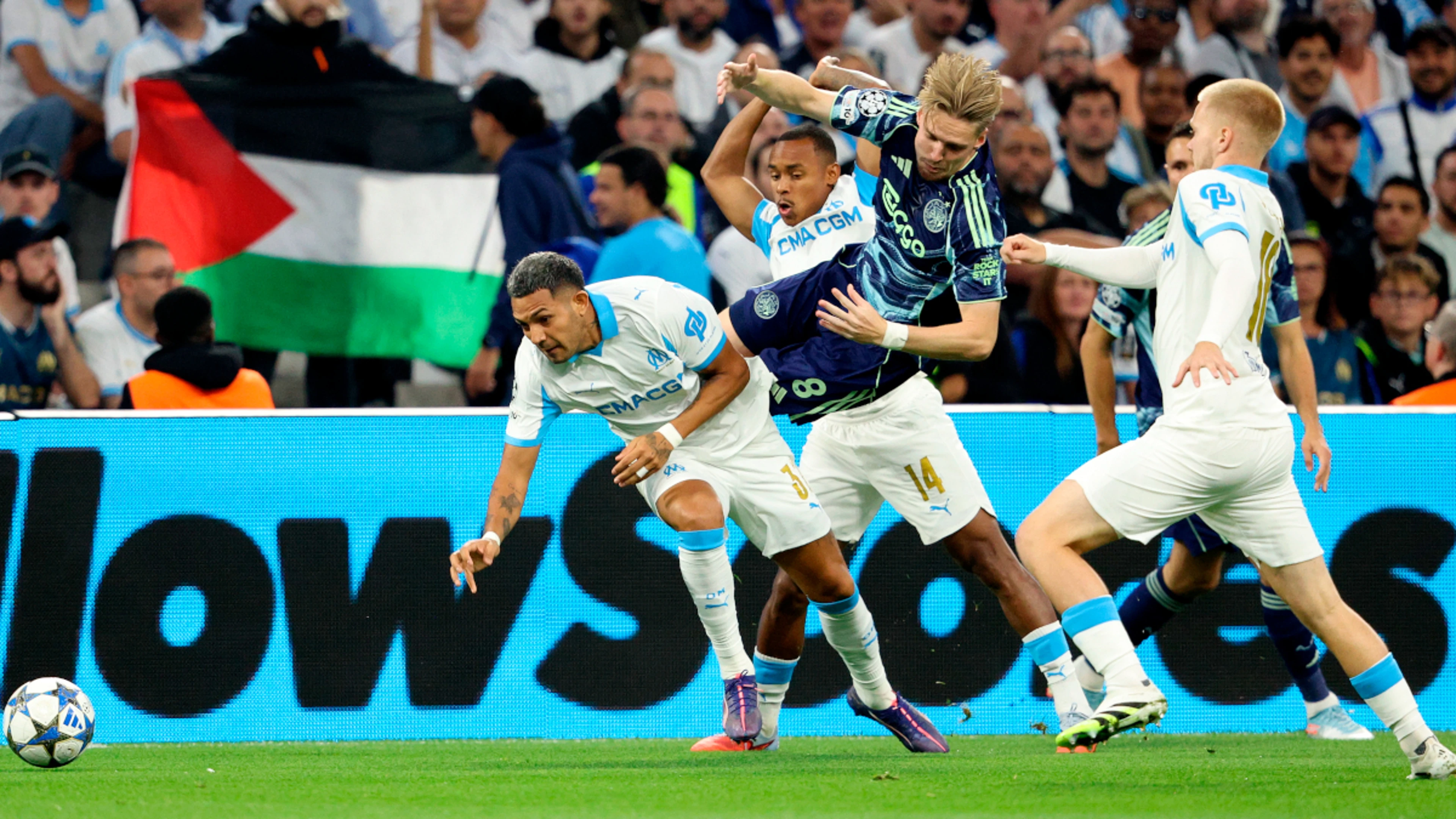 Paixao shines as Marseille crush Ajax  in Champions League
