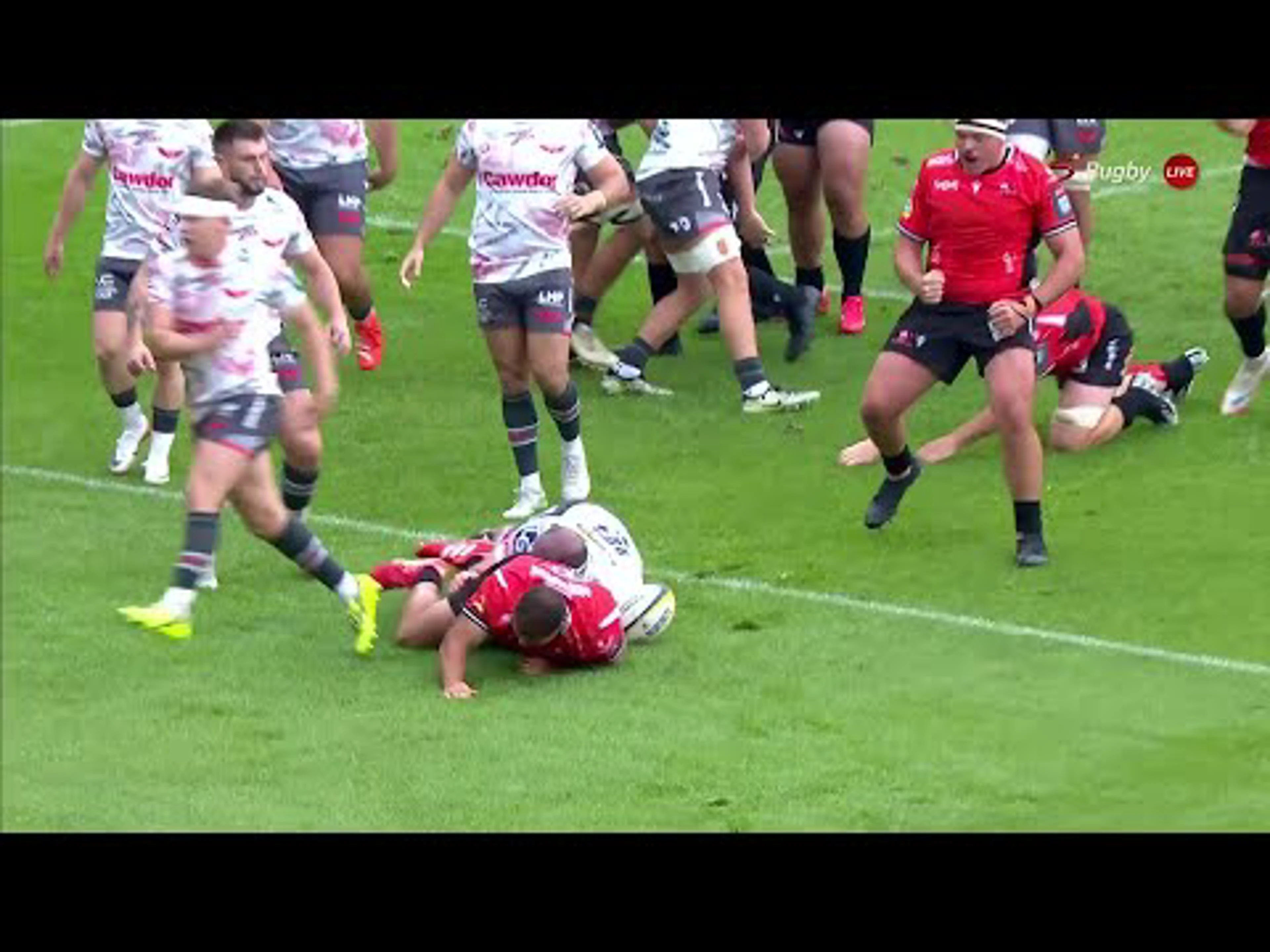 Morne Brandon Top Tries vs Scarlets