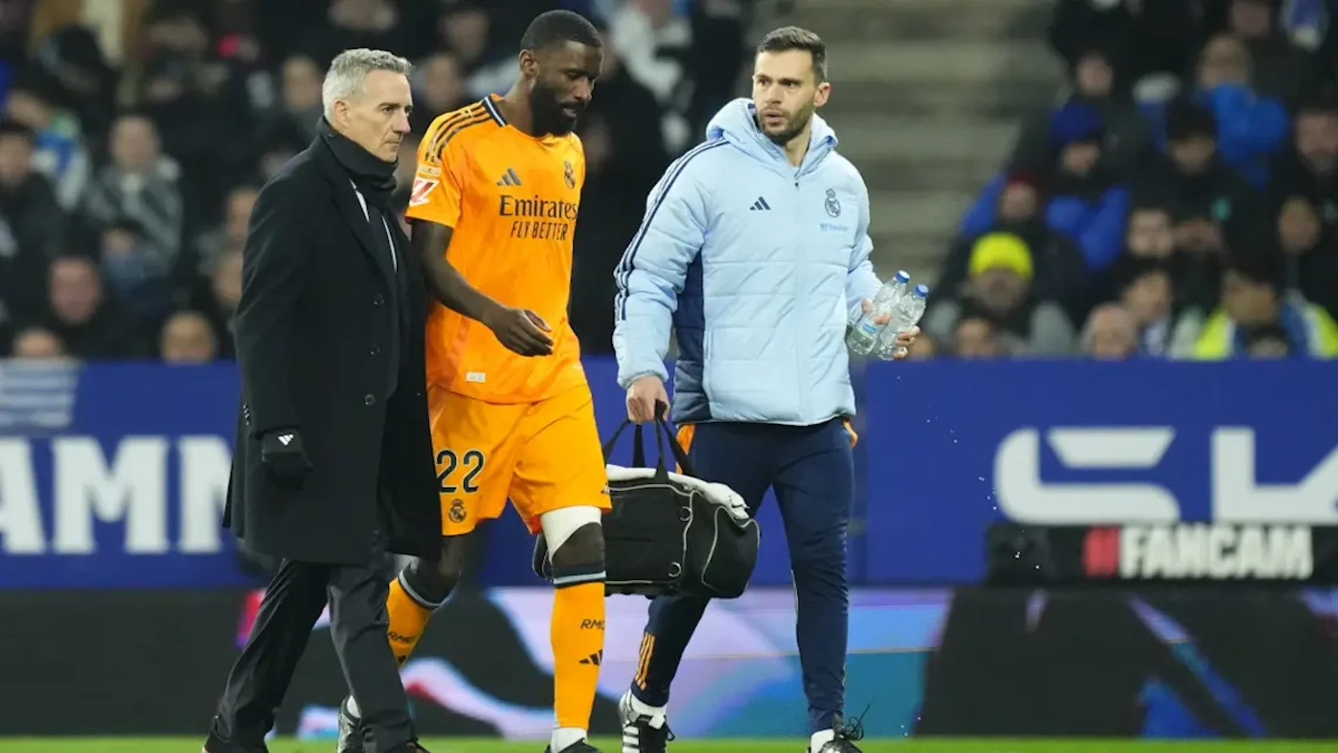 BIG LOSS: Real's Rudiger set to miss Man City Champions League clash