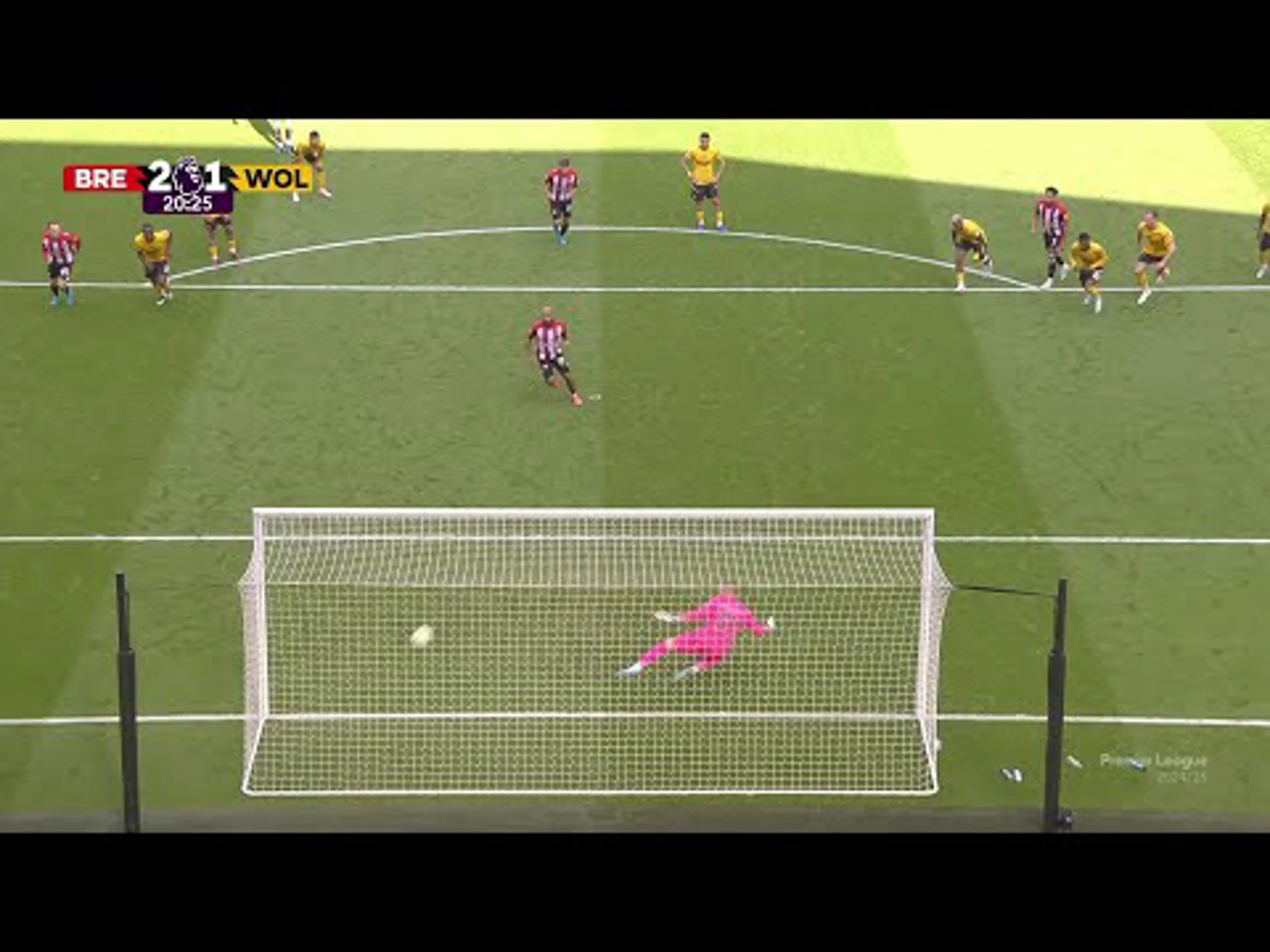 Bryan Mbeumo | 20ᵗʰ Minute Penalty Goal v Wolverhampton