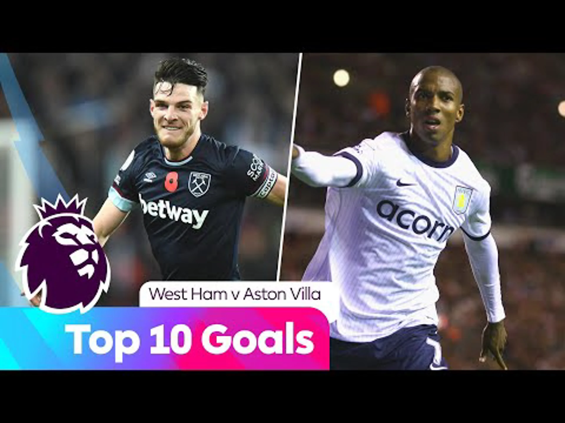 Top 10 Goals: West Ham v Aston Villa | Premier League