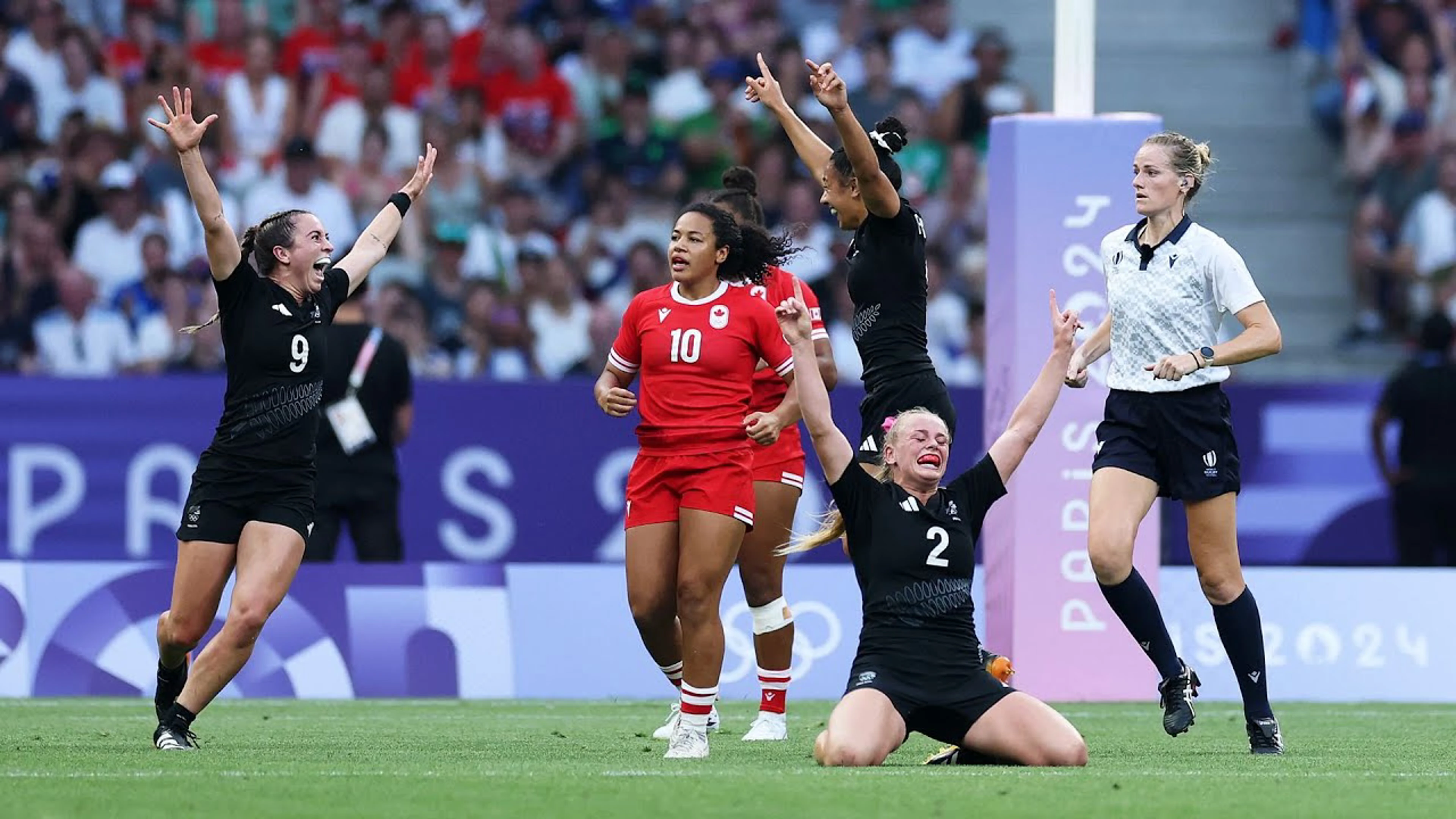 New Zealand v Canada | Final Highlights | Women's Rugby Sevens, Paris 2024
