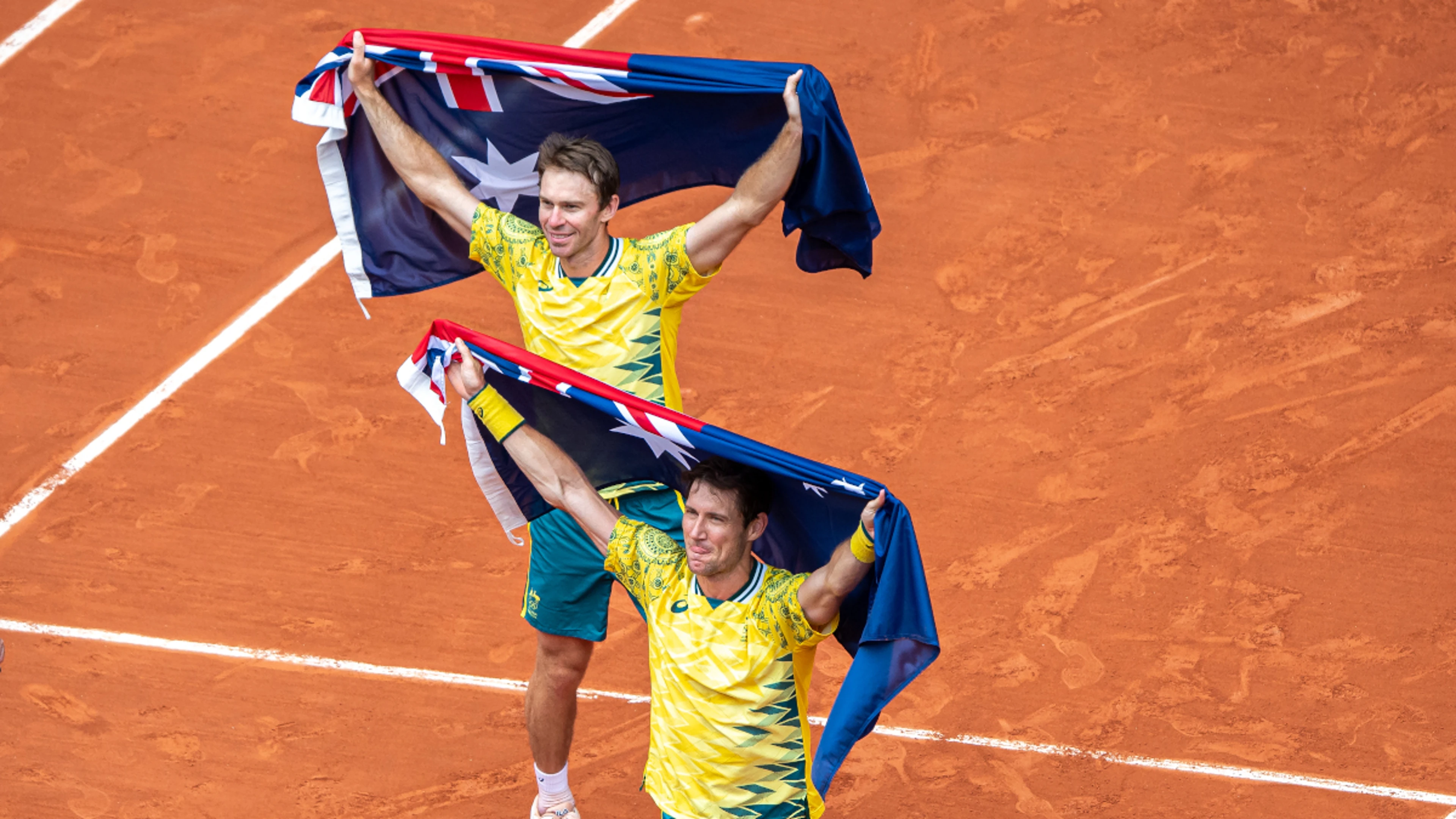 Ebden, Peers win Olympic men's doubles tennis gold