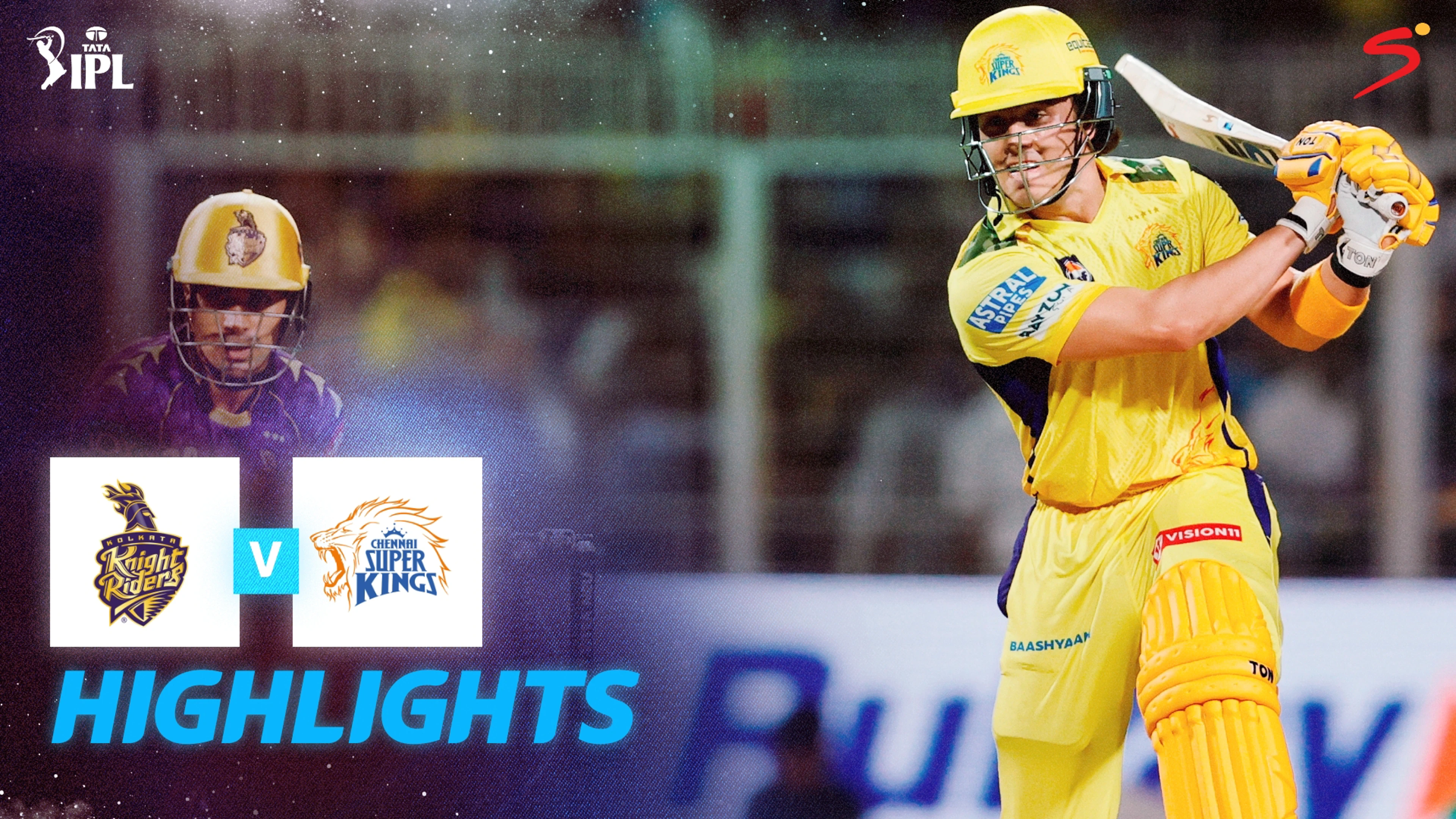 Knight Riders v Super Kings | Match Highlights | IPL 2025