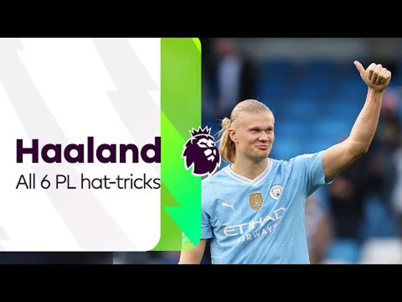 All Haaland's Premier League hat-tricks | Premier League | SuperSport