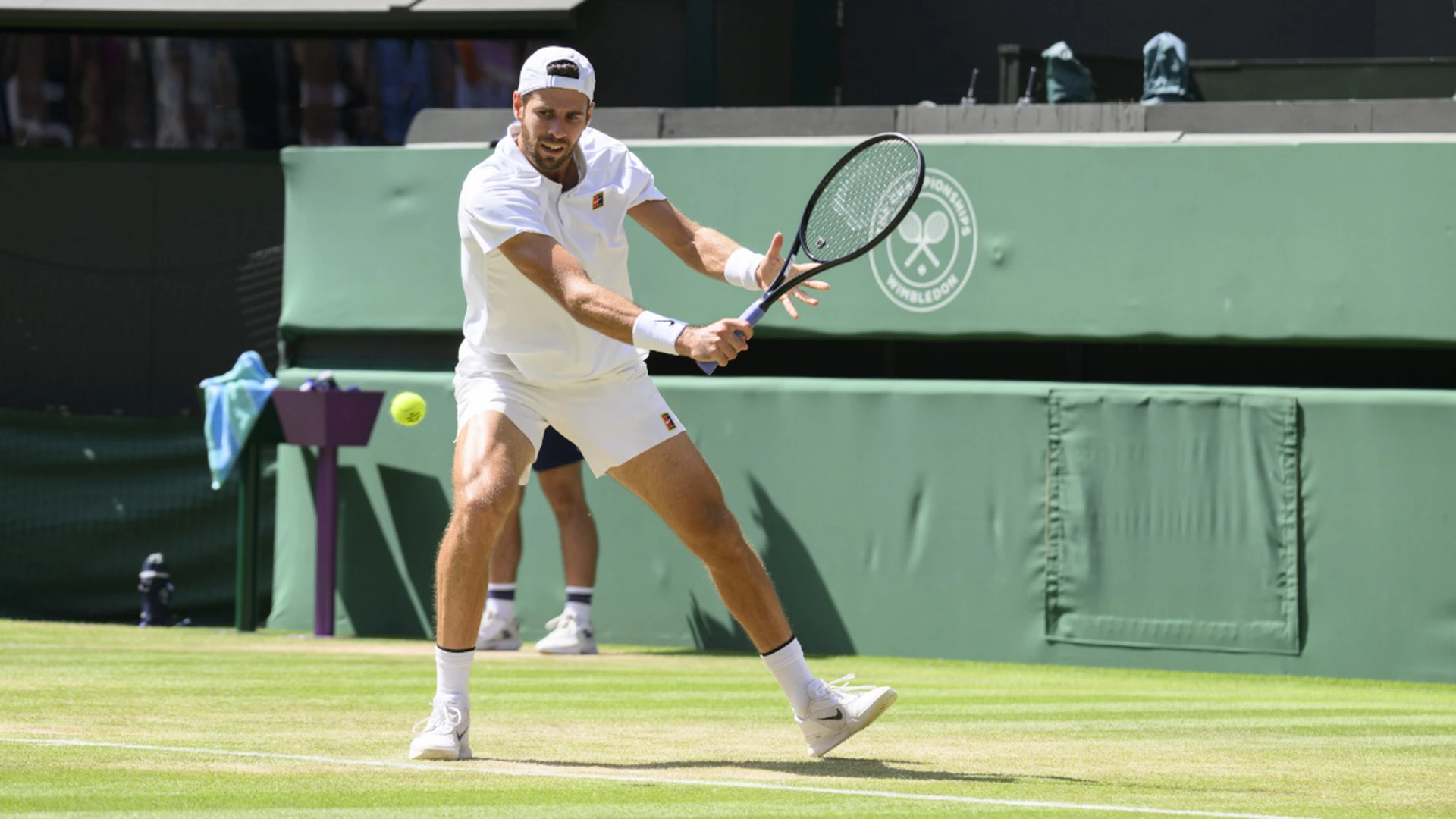 I prefer line umpires, says Khachanov, after another Wimbledon error