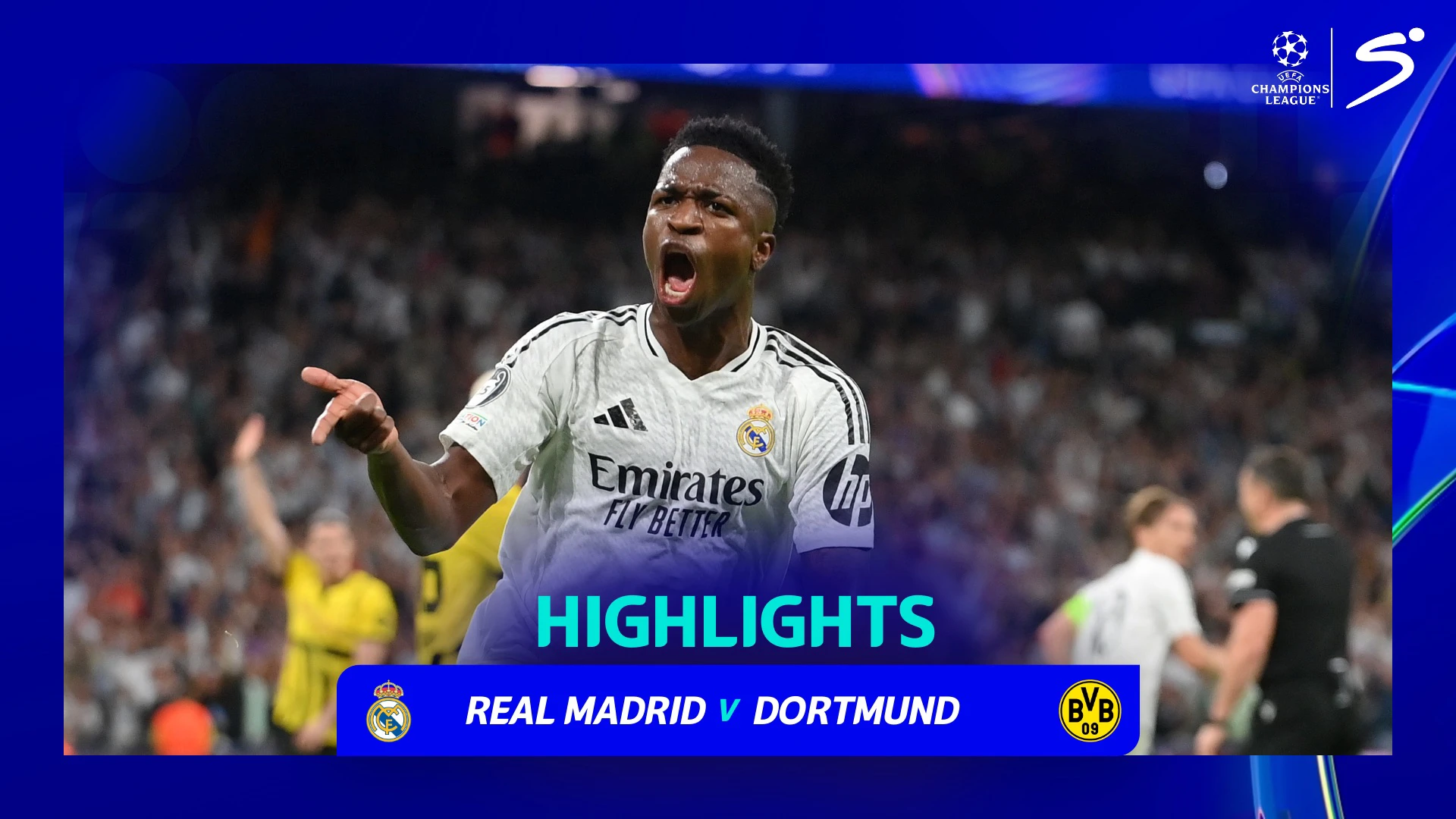 R Madrid v Dortmund | 90 in 90 | UEFA Champions League League