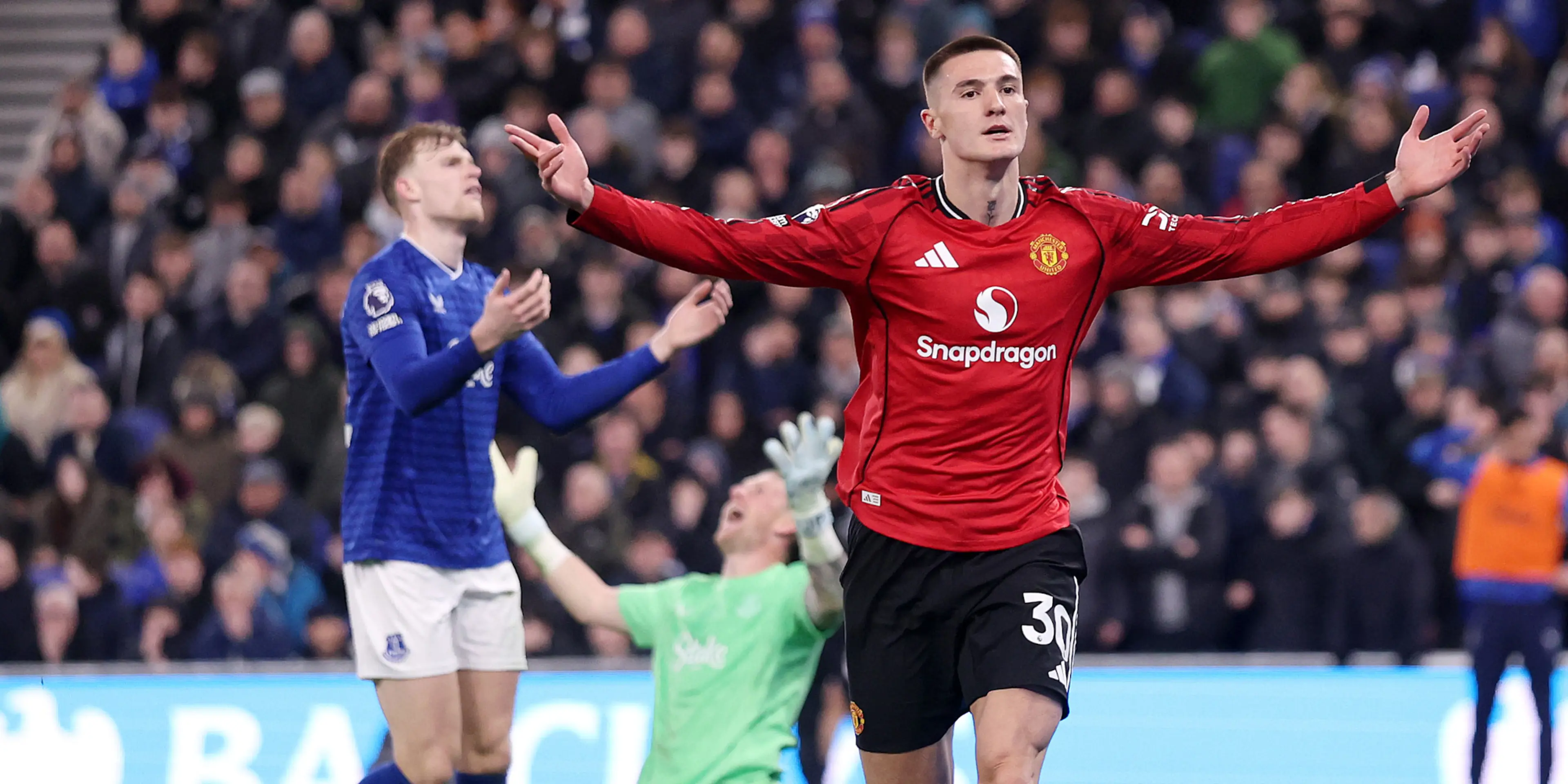 SUPER SUB: Sesko fires Man Utd fourth