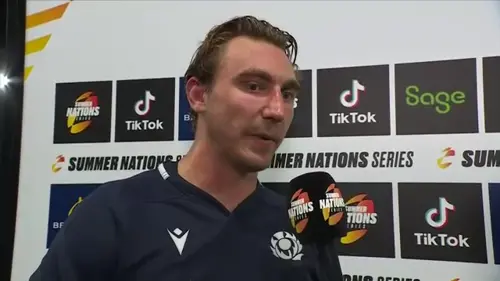 Post-match interview with Jamie Ritchie | France v Scotland | French International Rugby
