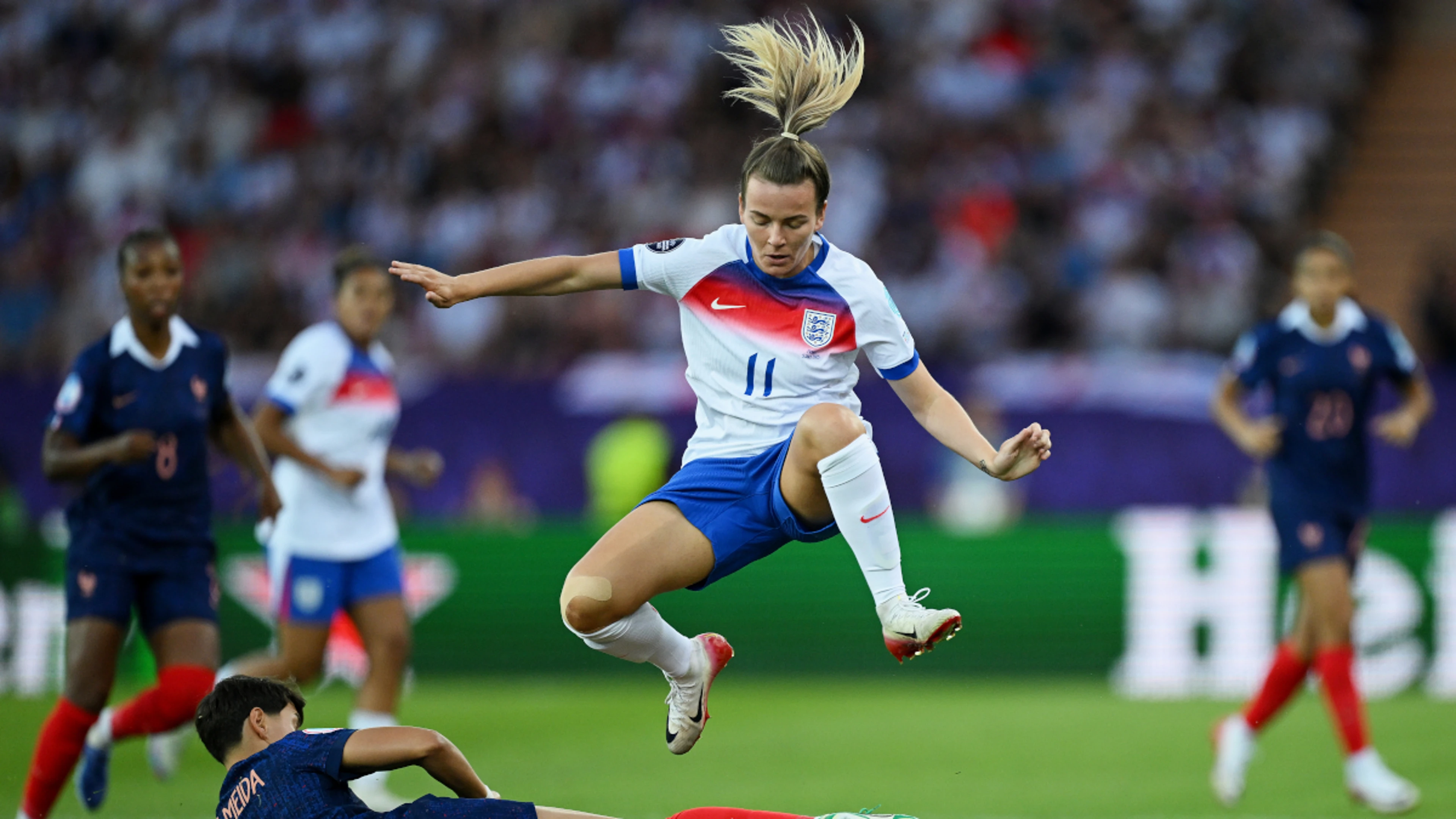 England's Hemp says 'arm around each other' is needed ahead of Netherlands match