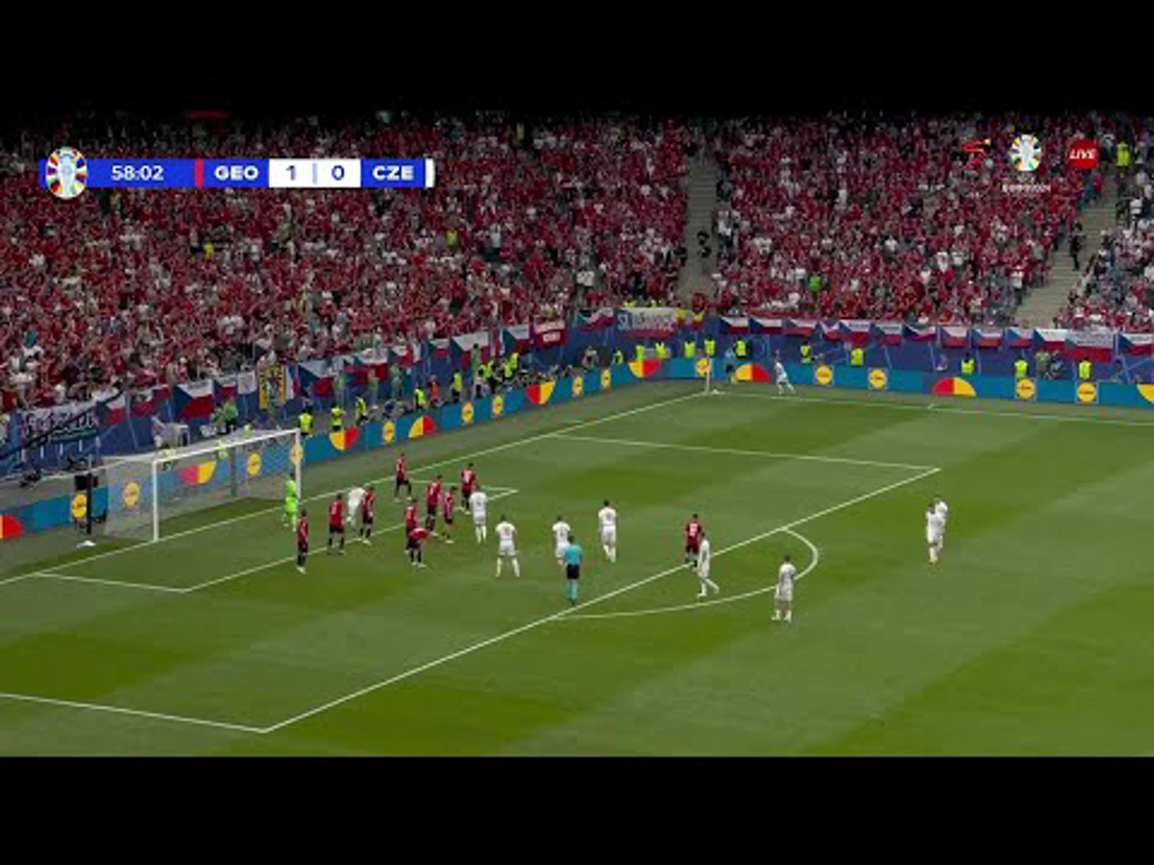 Patrik Schick | 59ᵗʰ Minute Goal v Georgia