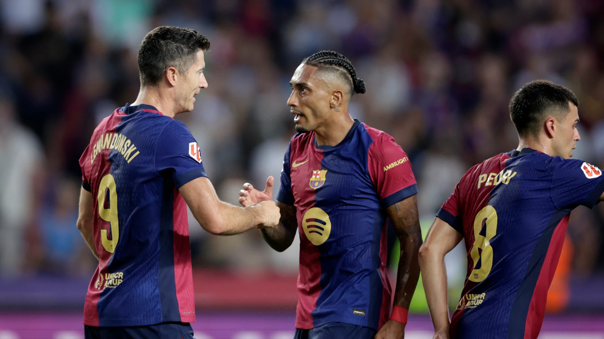 Resilient Lewandowski secures Barca win over Athletic