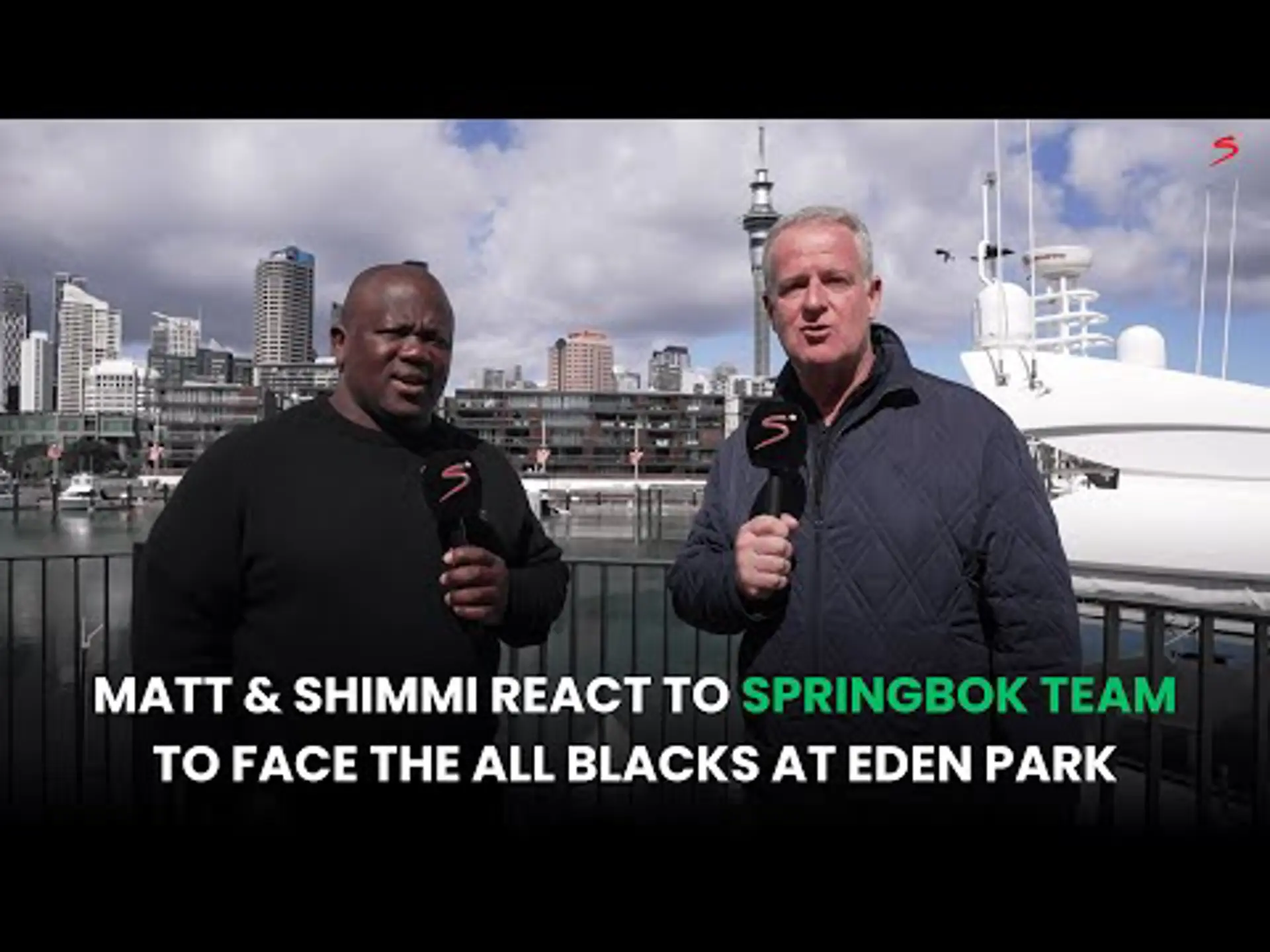 Matt & Shimmi React To Springbok Team To Face All Blacks at Eden Park | What Goes On Tour