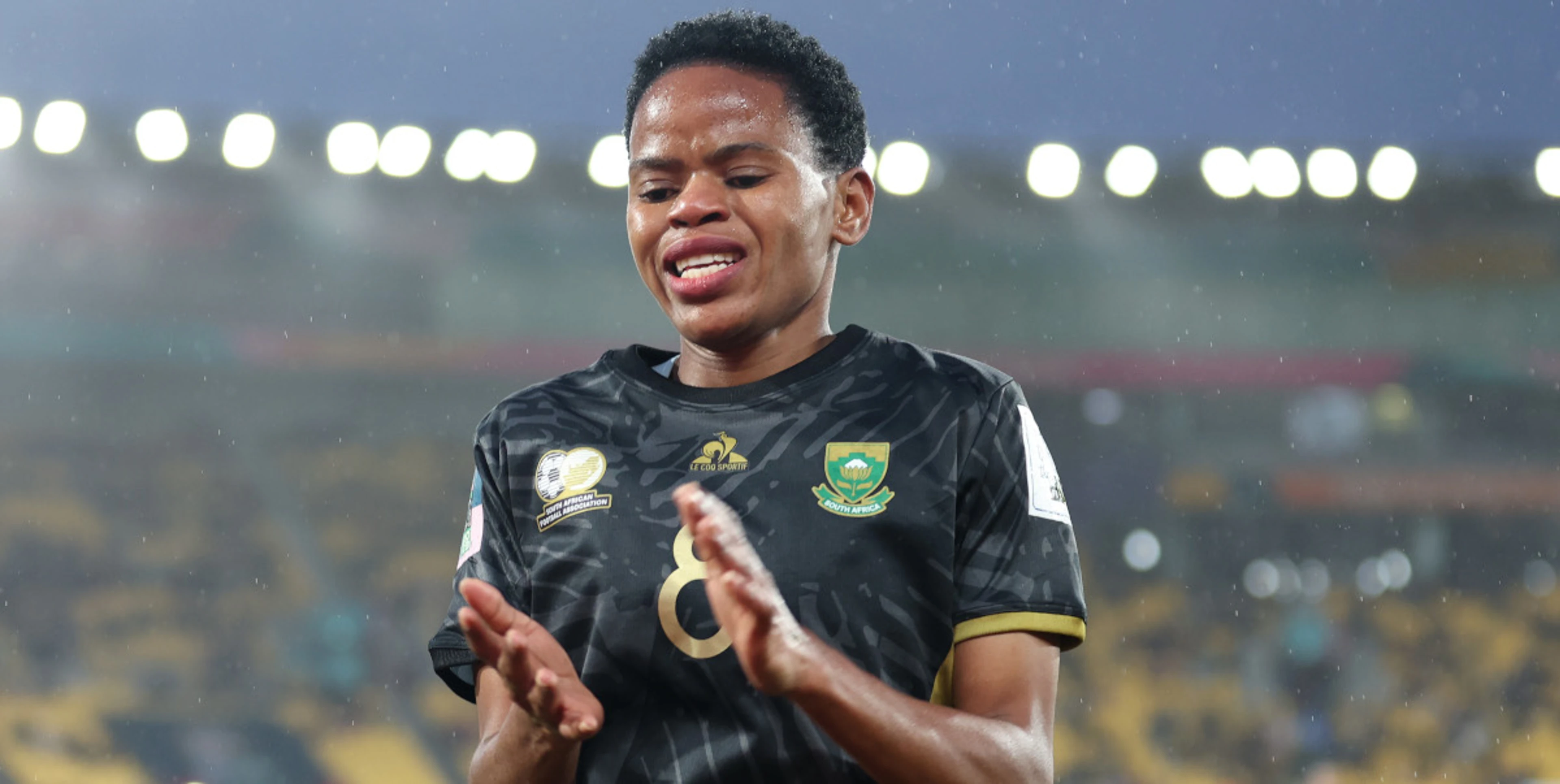 SA goal hero Magaia likely to play despite painful exit