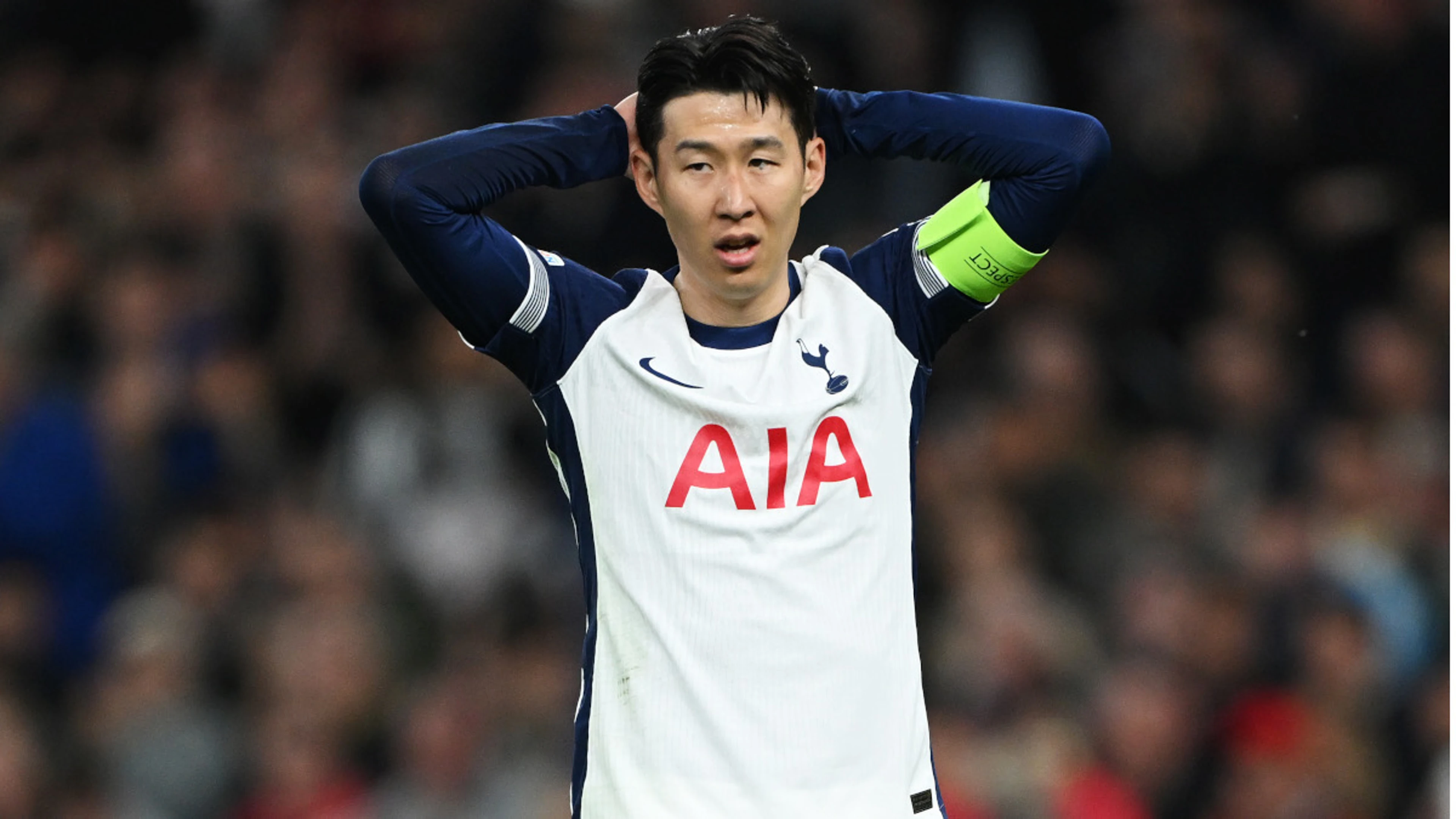 Spurs captain Son out of first leg of Europa League semifinal