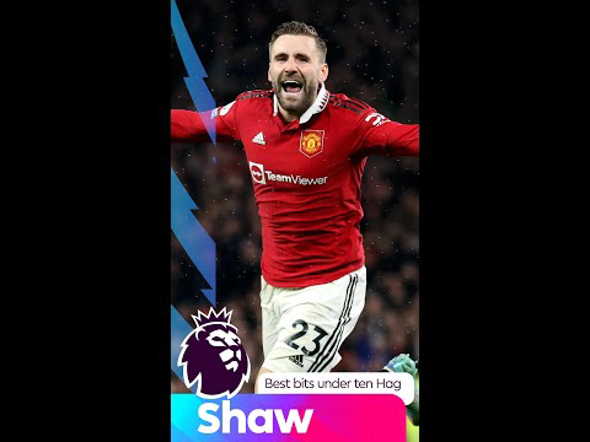 The best of Luke Shaw for Man Utd under Erik ten Hag