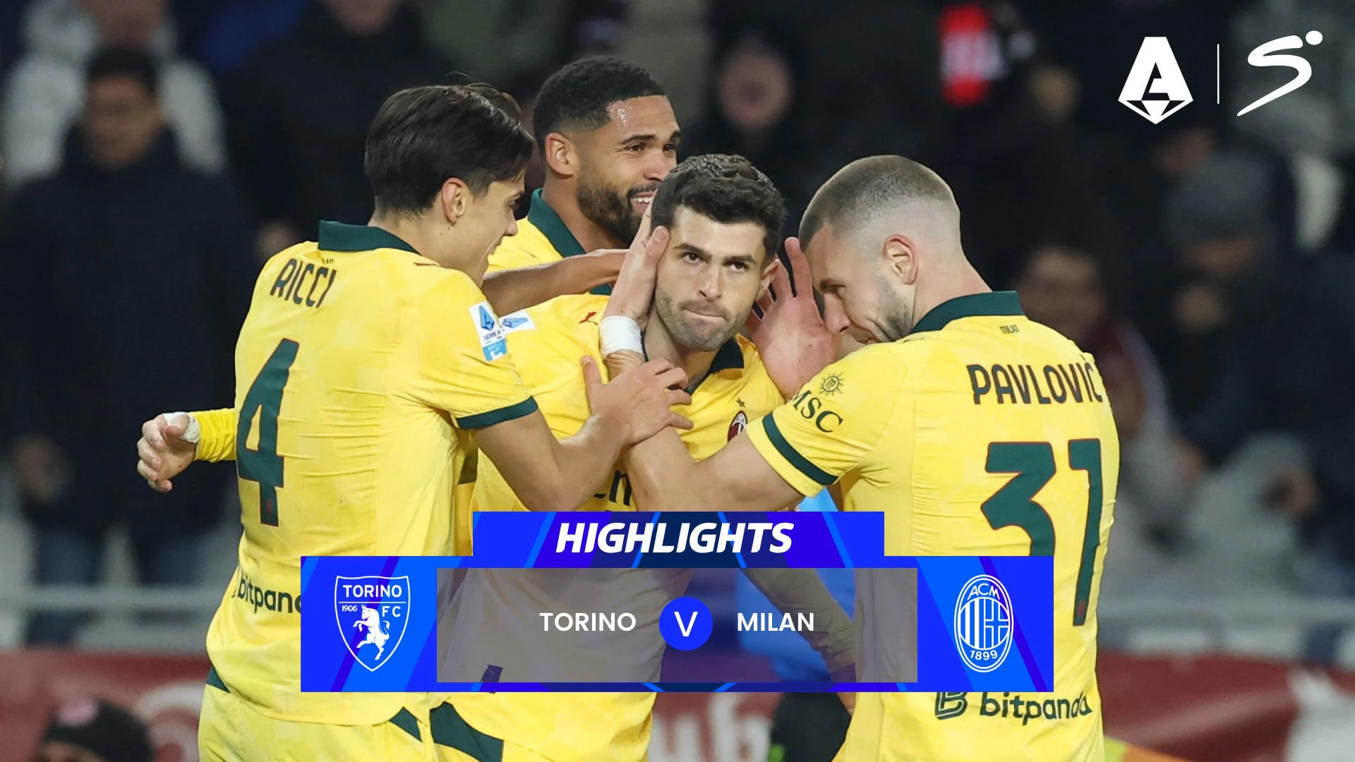 Torino v AC Milan | Match Highlights | Italian Serie A