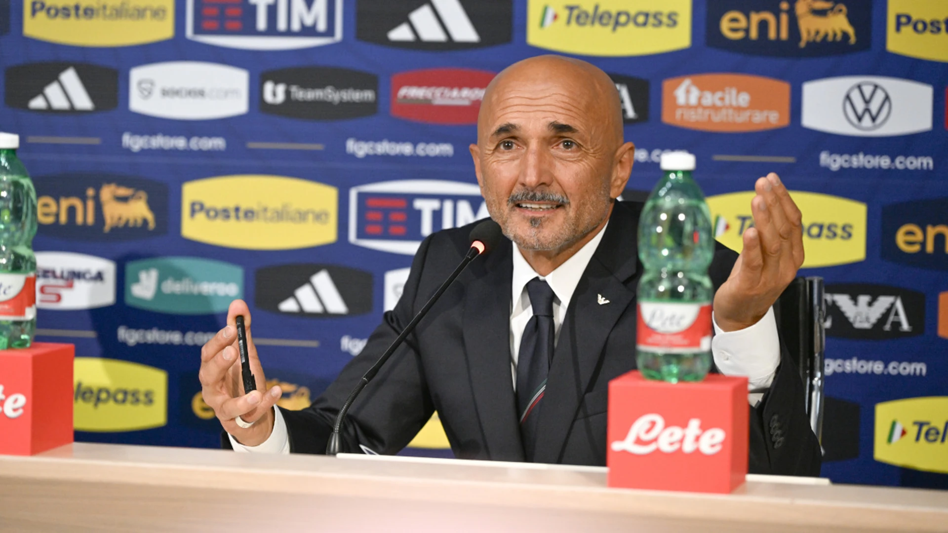 Italy 'too comfortable' in Albania win, says Spalletti