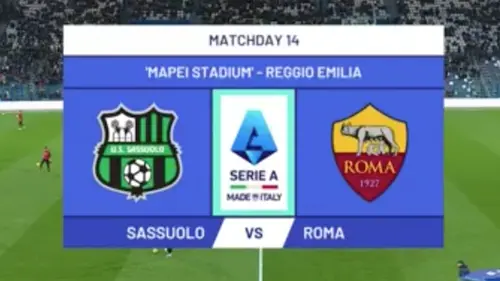 US Sassuolo v AS Roma | Match Highlights | Matchday 14 | Serie A