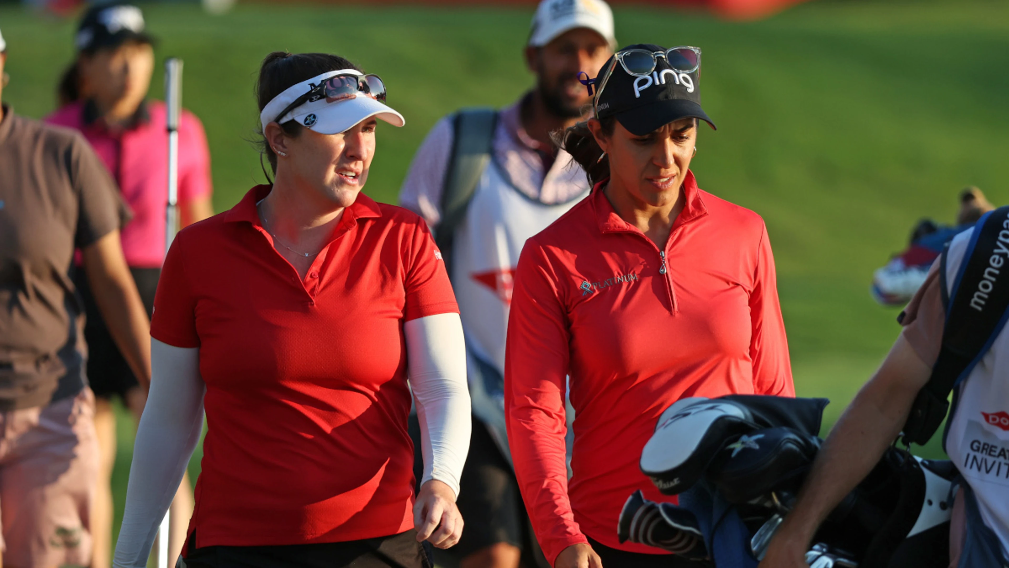 Reto, Lewis team up to lead LPGA Great Lakes Bay Invitational