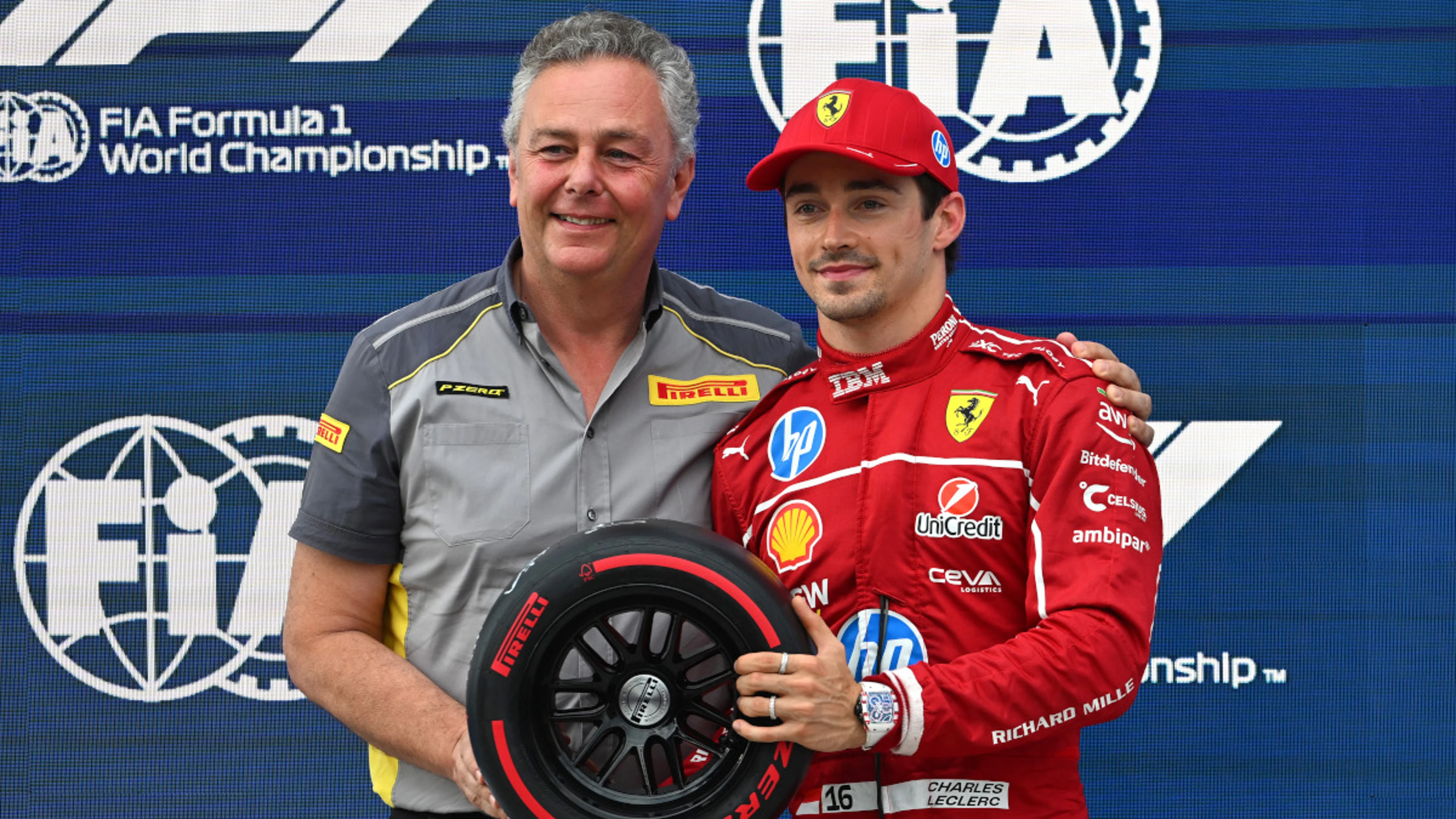 Ferrari's Leclerc on pole for Hungarian GP