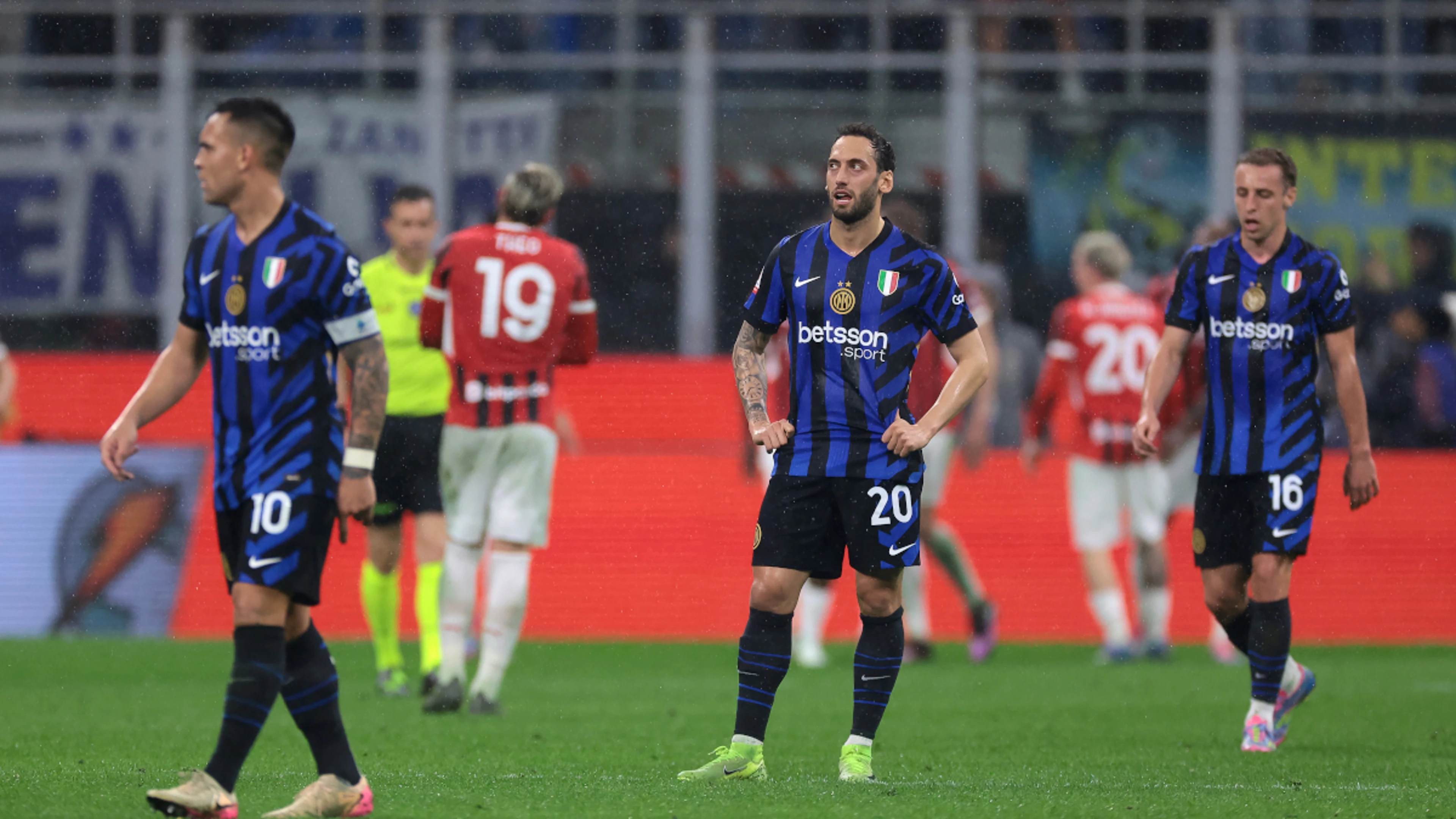 Inter return to tough Scudetto defence after treble dream dies