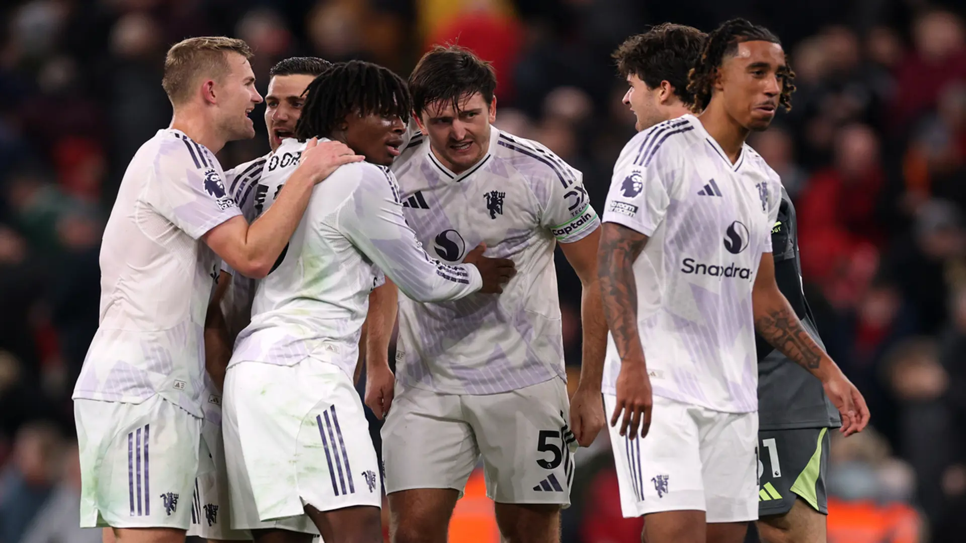 REDS SLUMP AGAIN: Maguire heads late winner as Man Utd down Liverpool
